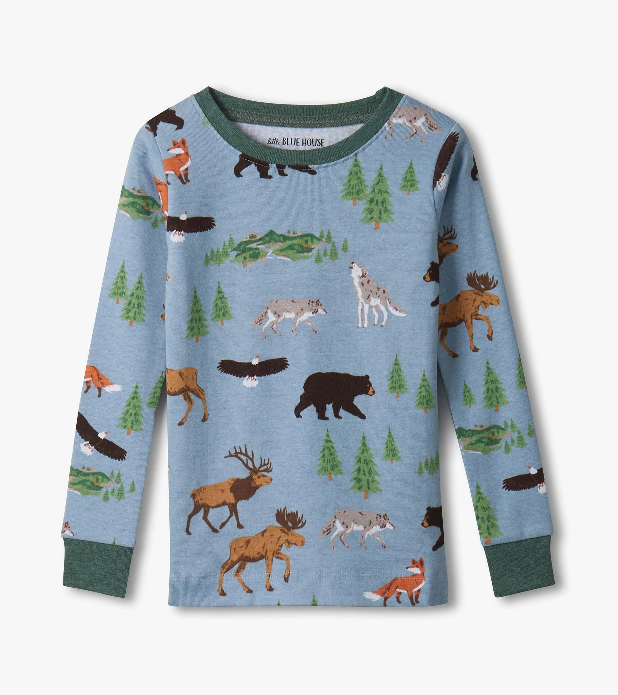 Kids Northern Wilderness Pajama Set - Image 2
