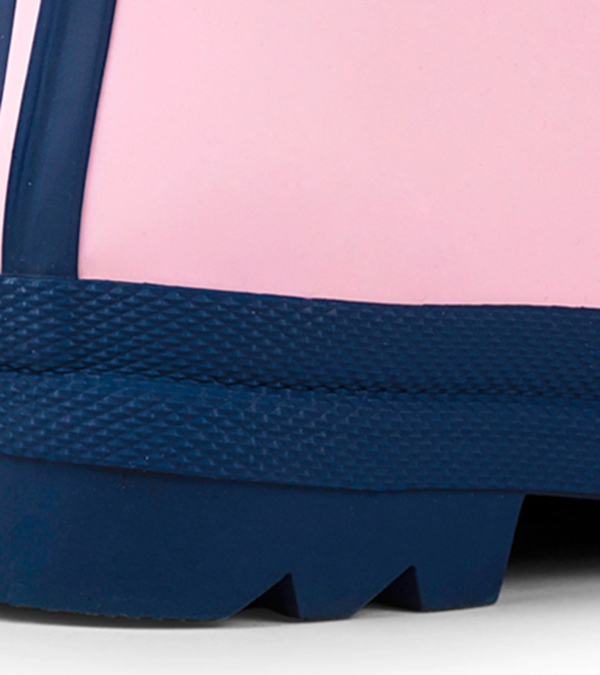 Kids Pink & Navy Matte Rain Boots - Image 7