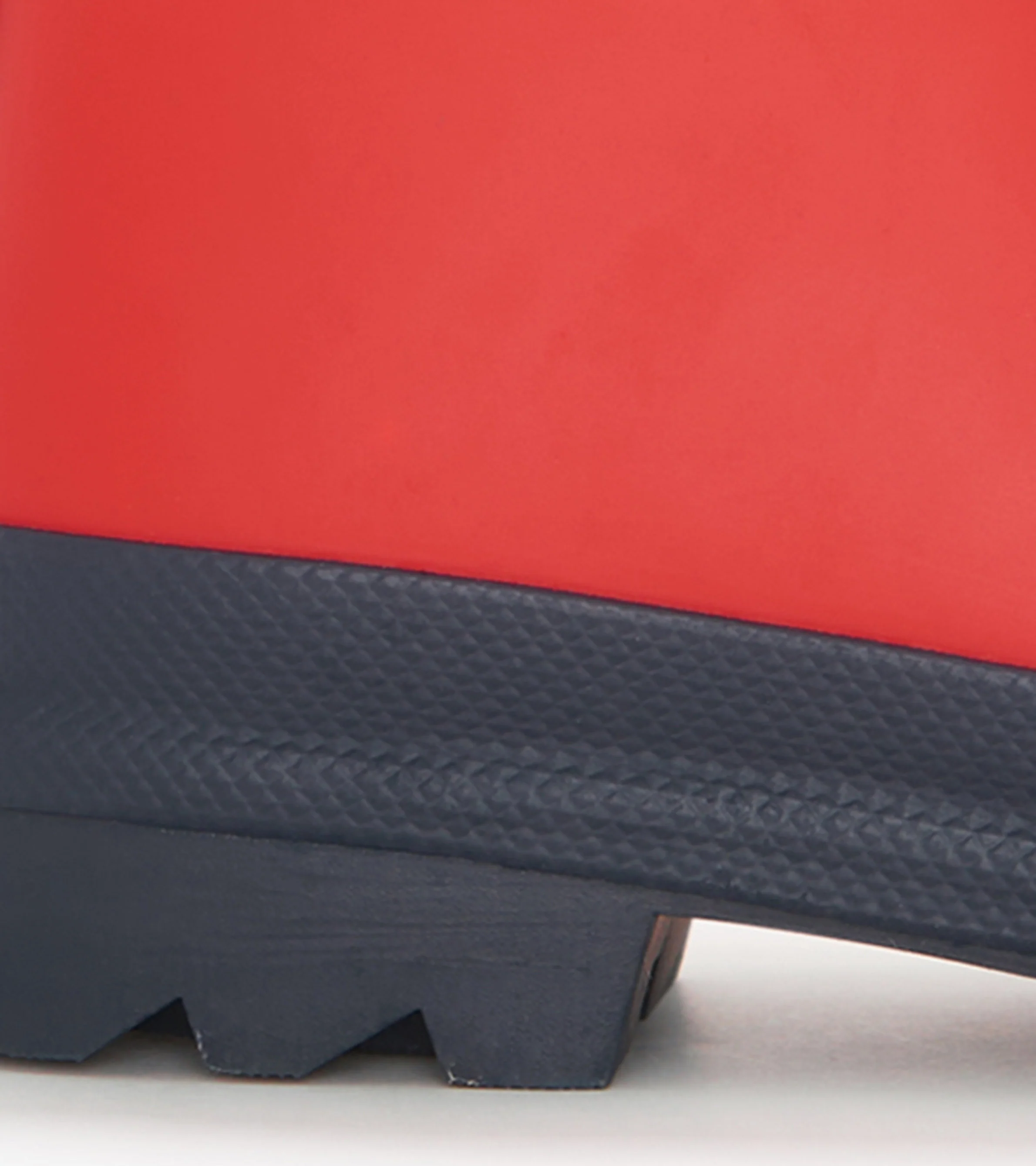 Kids Red & Navy Matte Rain Boots - Image 5
