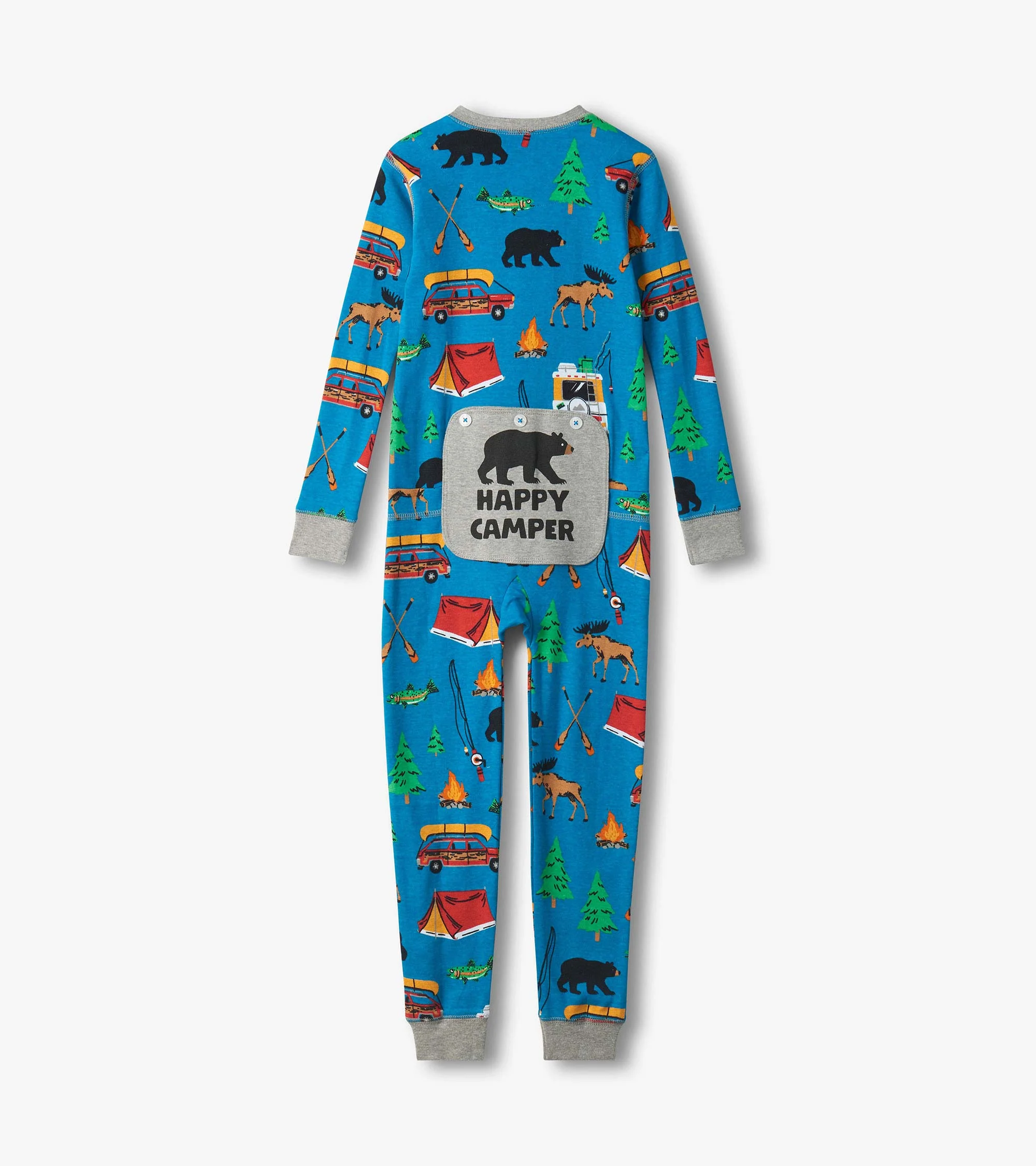Kids Retro Camping Onesie