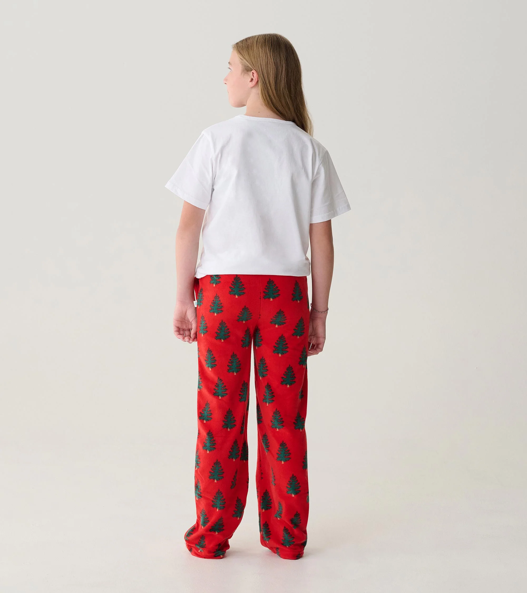 Kids Trees On Red Polar Pants - Image 5
