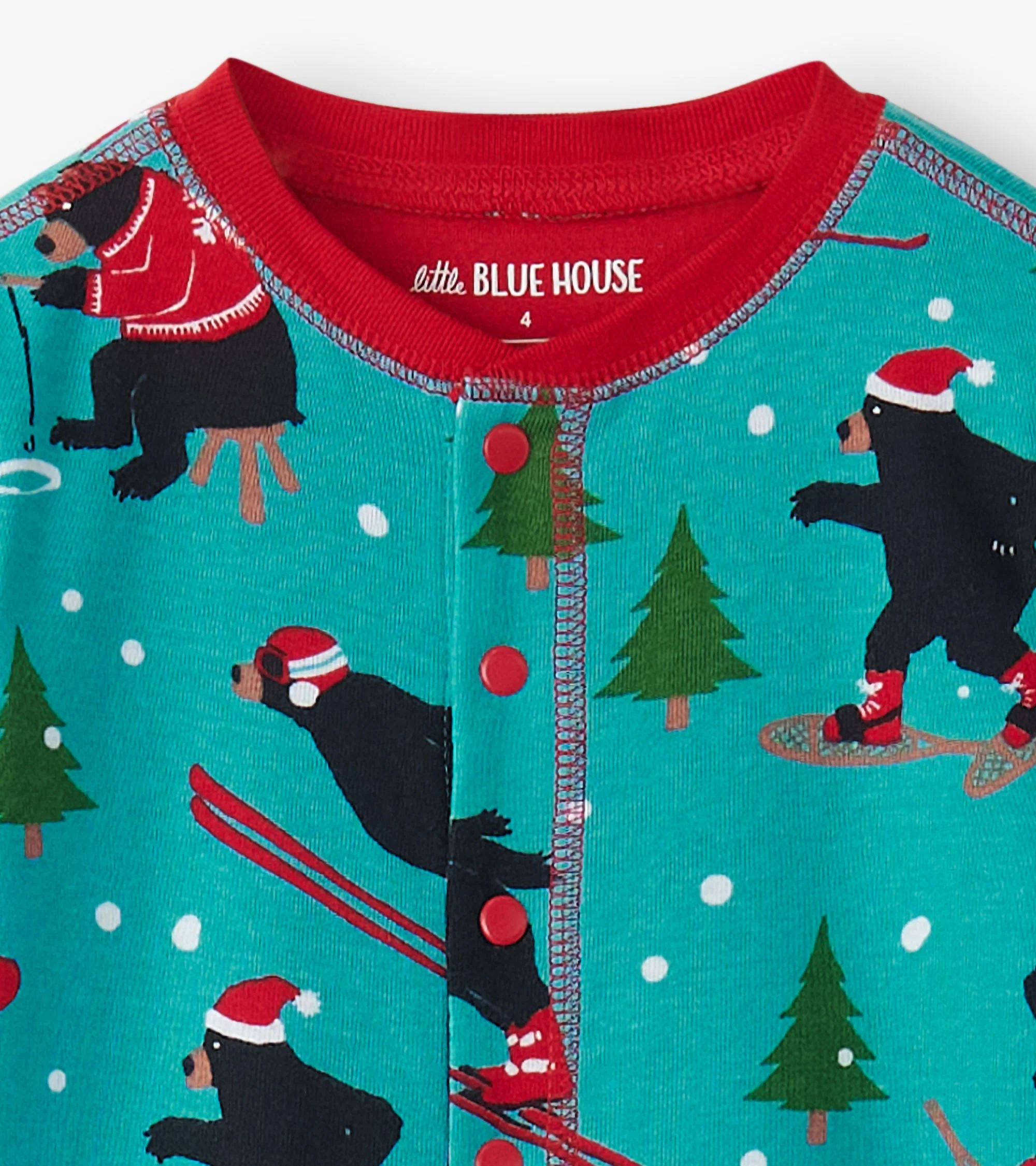 Kids Wild Winter Onesie - Image 4