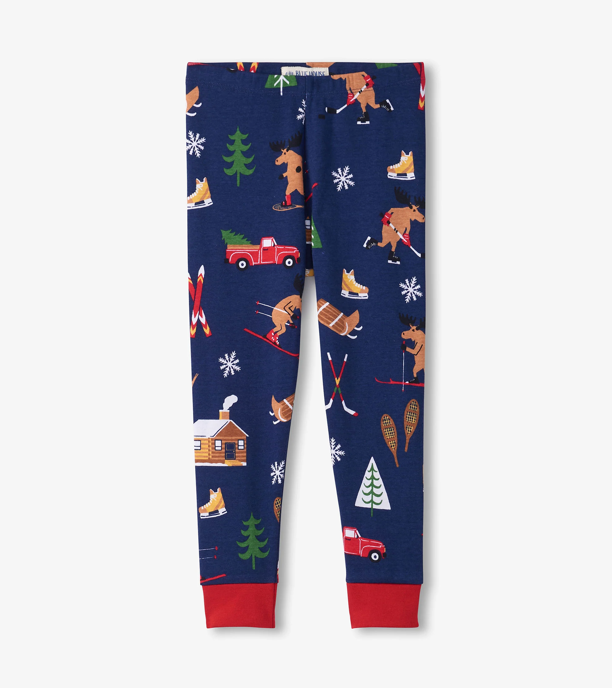 Kids Winter Cabin Pajama Set - Image 3