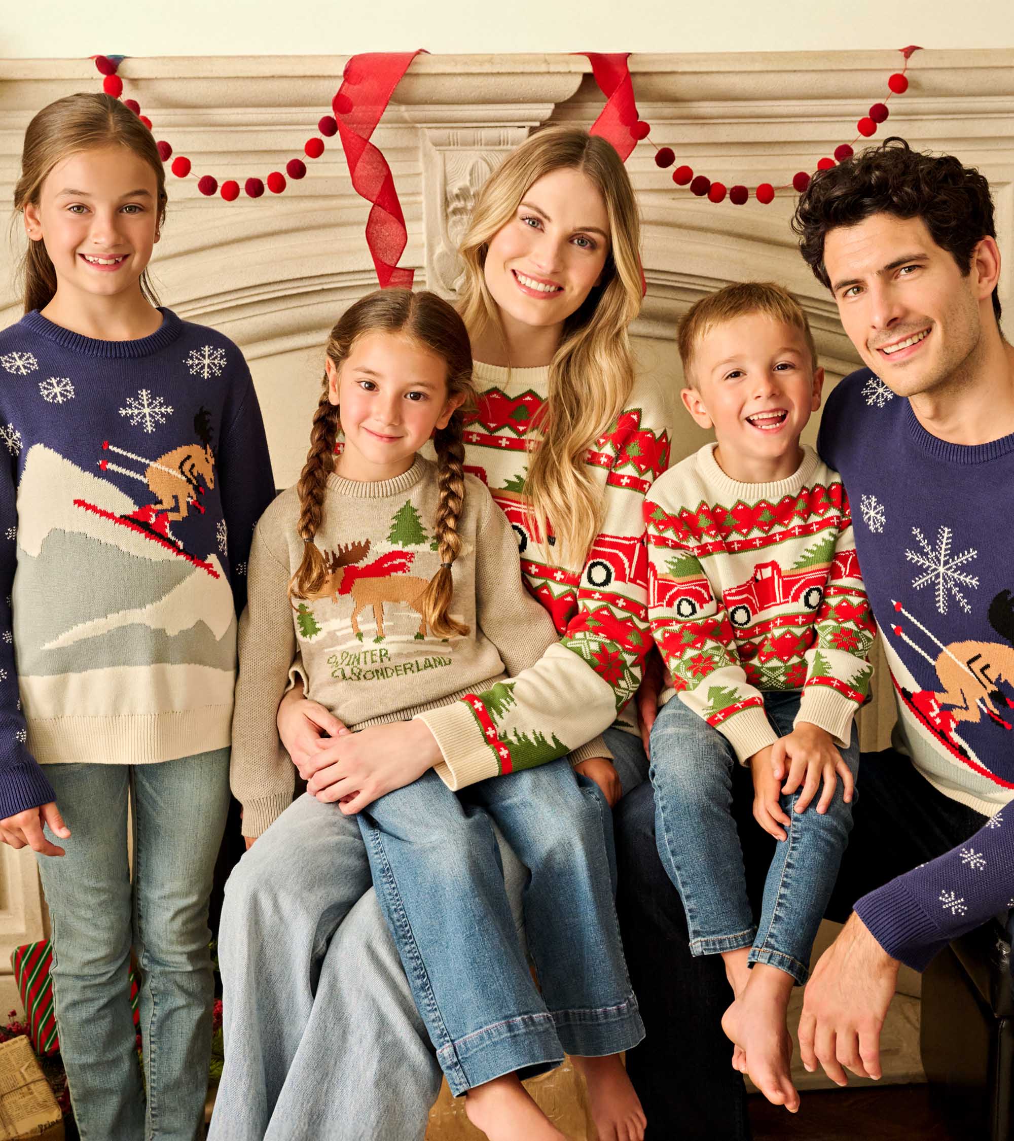 Kids Winter Wonderland Holiday Sweater - Image 2