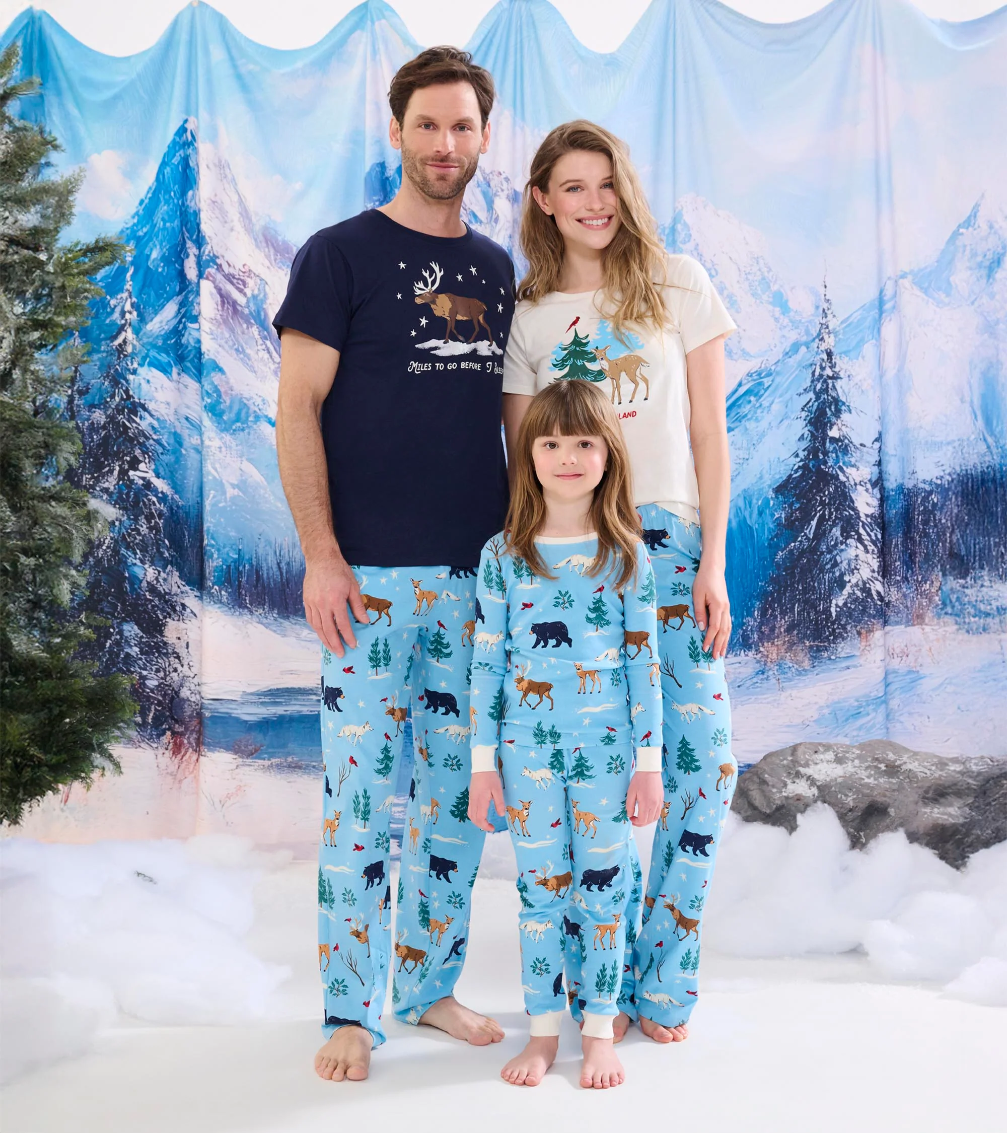 Kids Winter Wonderland Pajama Set - Image 2