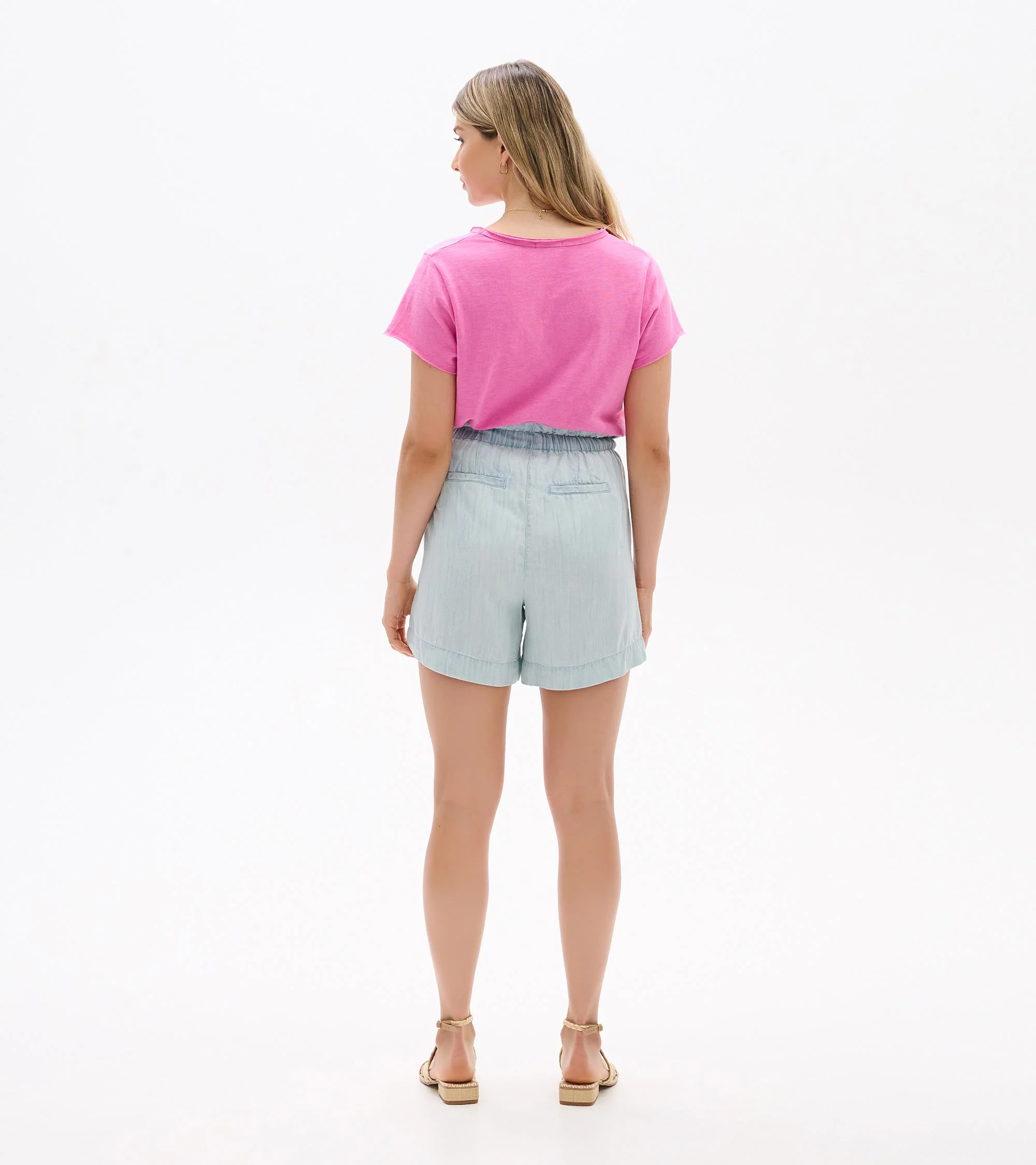 Laguna Shorts - Soft Blue Wash - Image 5