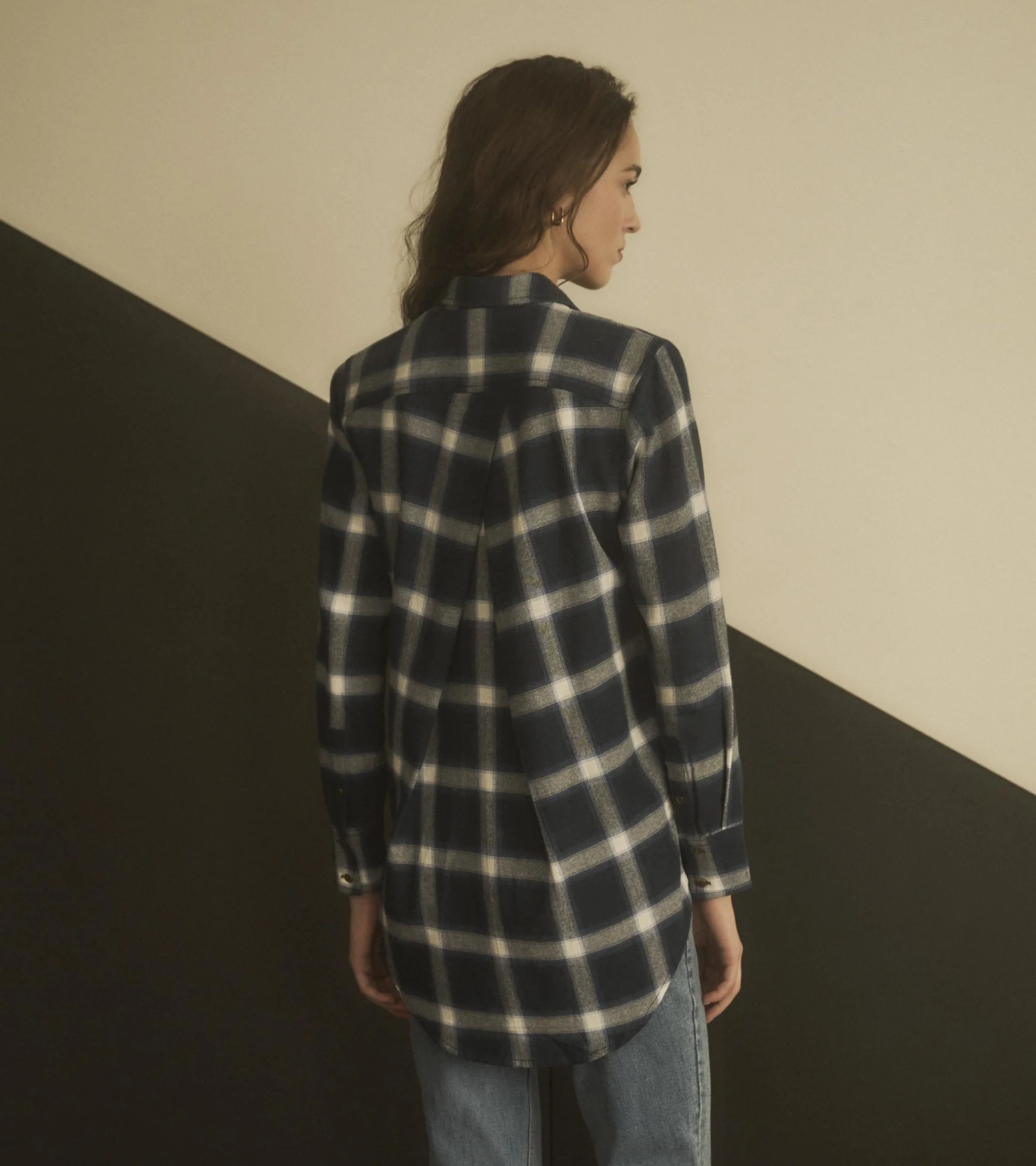 Lara Tunic - Wide Windowpane - Image 4