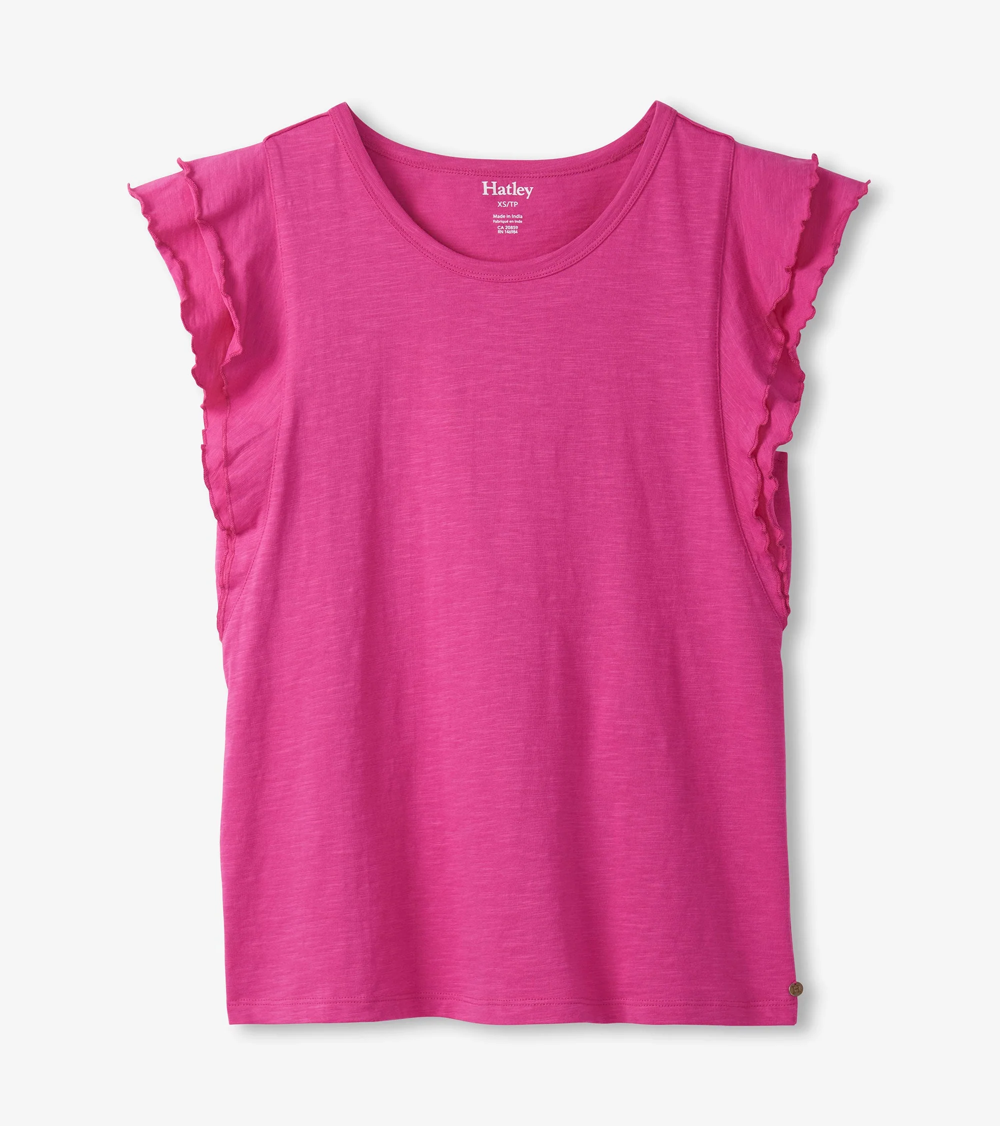 Layered Sleeve Tank - Fuchsia - Image 2