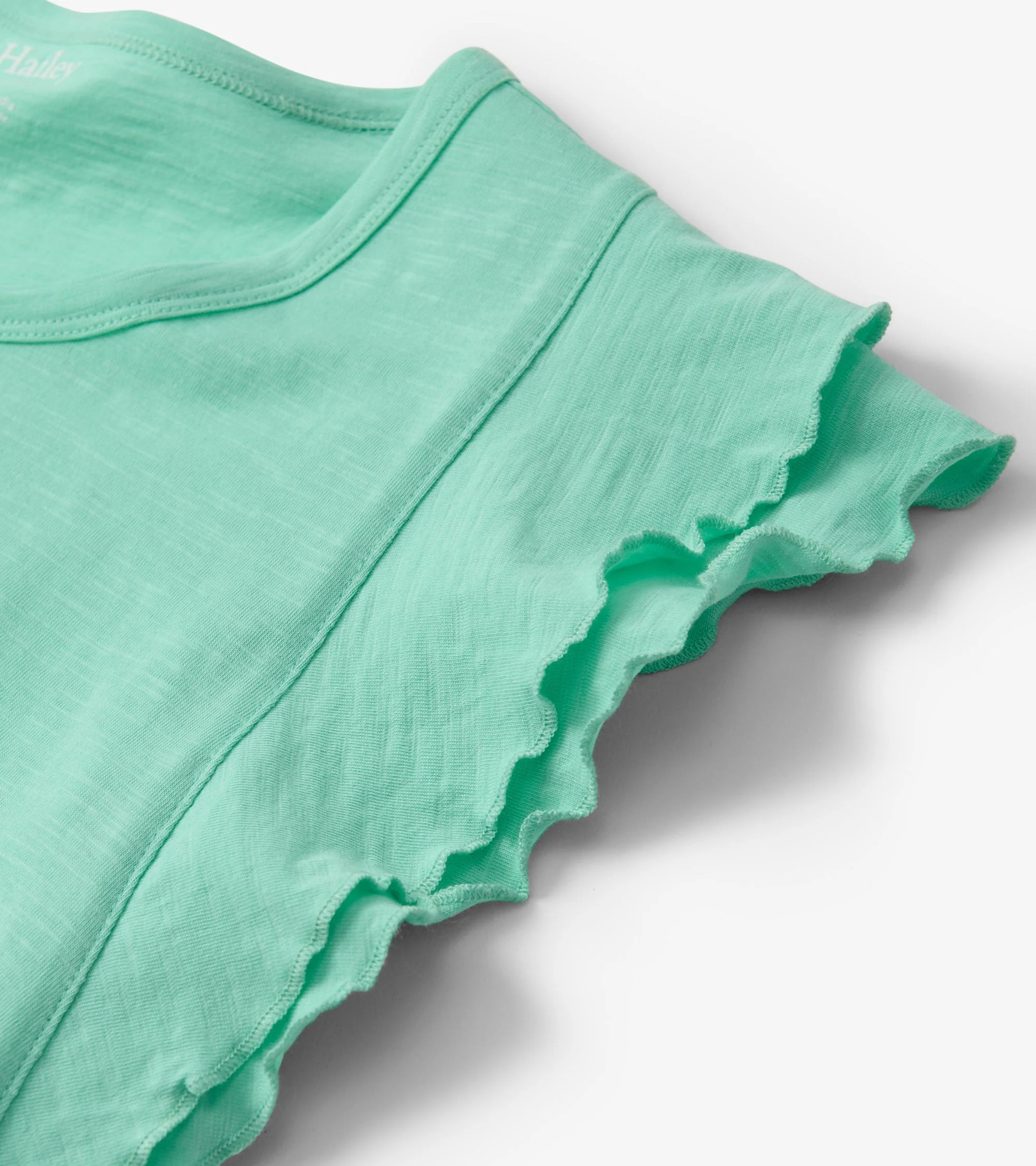 Layered Sleeve Tank - Turquoise - Image 7