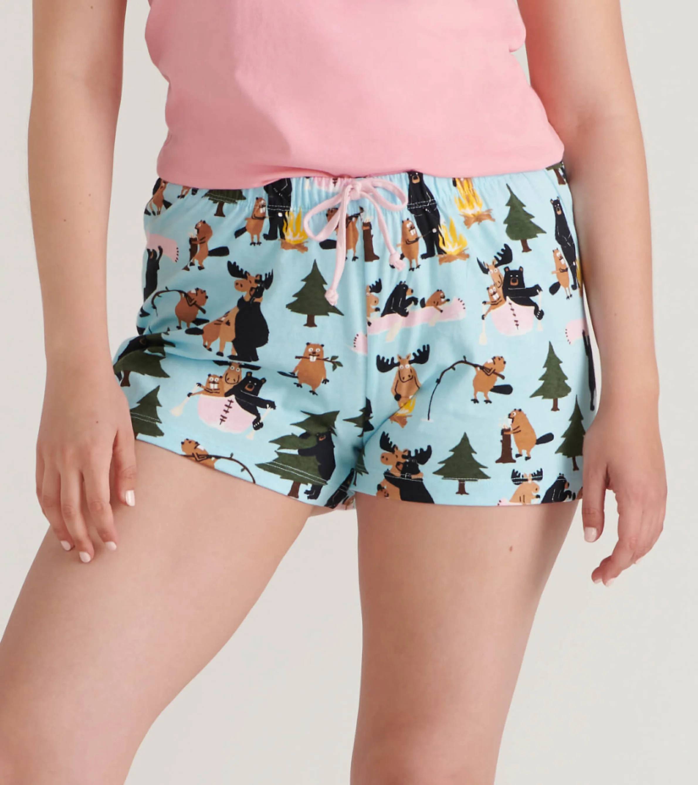 Life in the Wild Women's Cotton Sleep Shorts