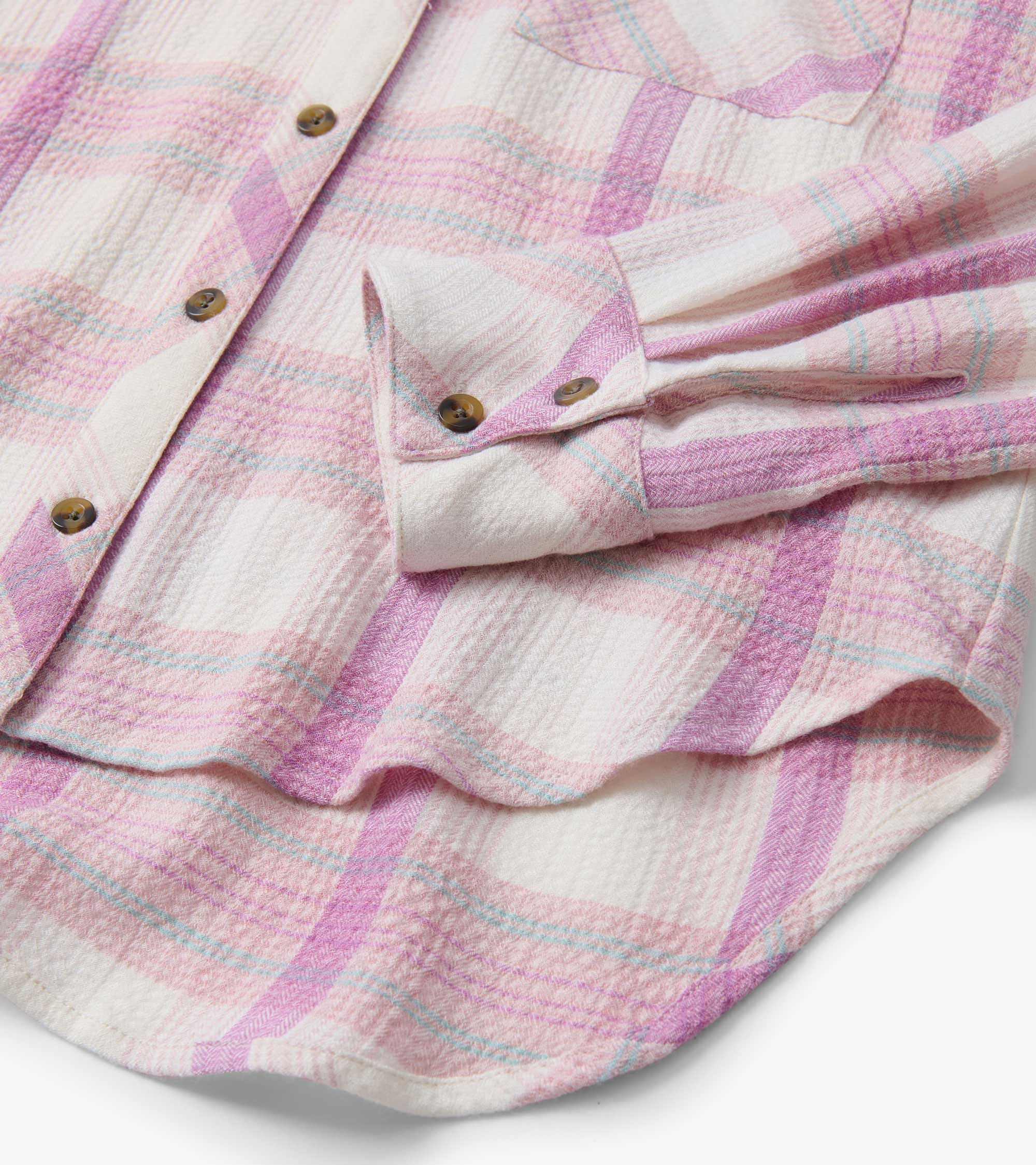 Lila Button Down - Pink Plaid - Image 6