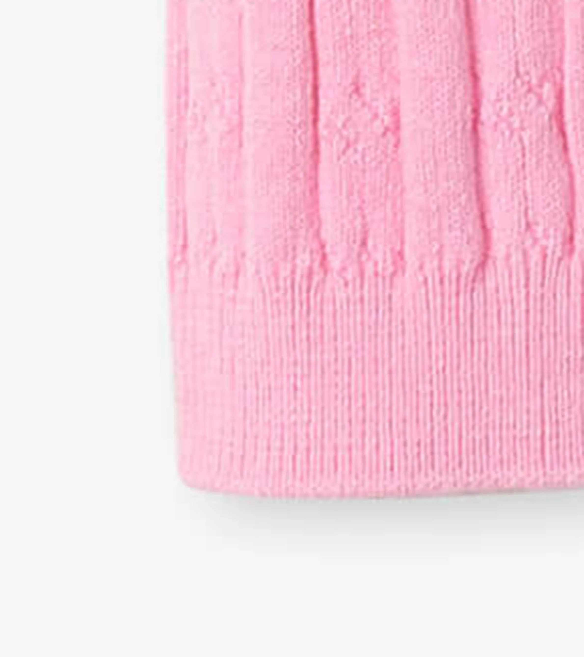 Baby Pink Cable Knit Leggings - Image 3