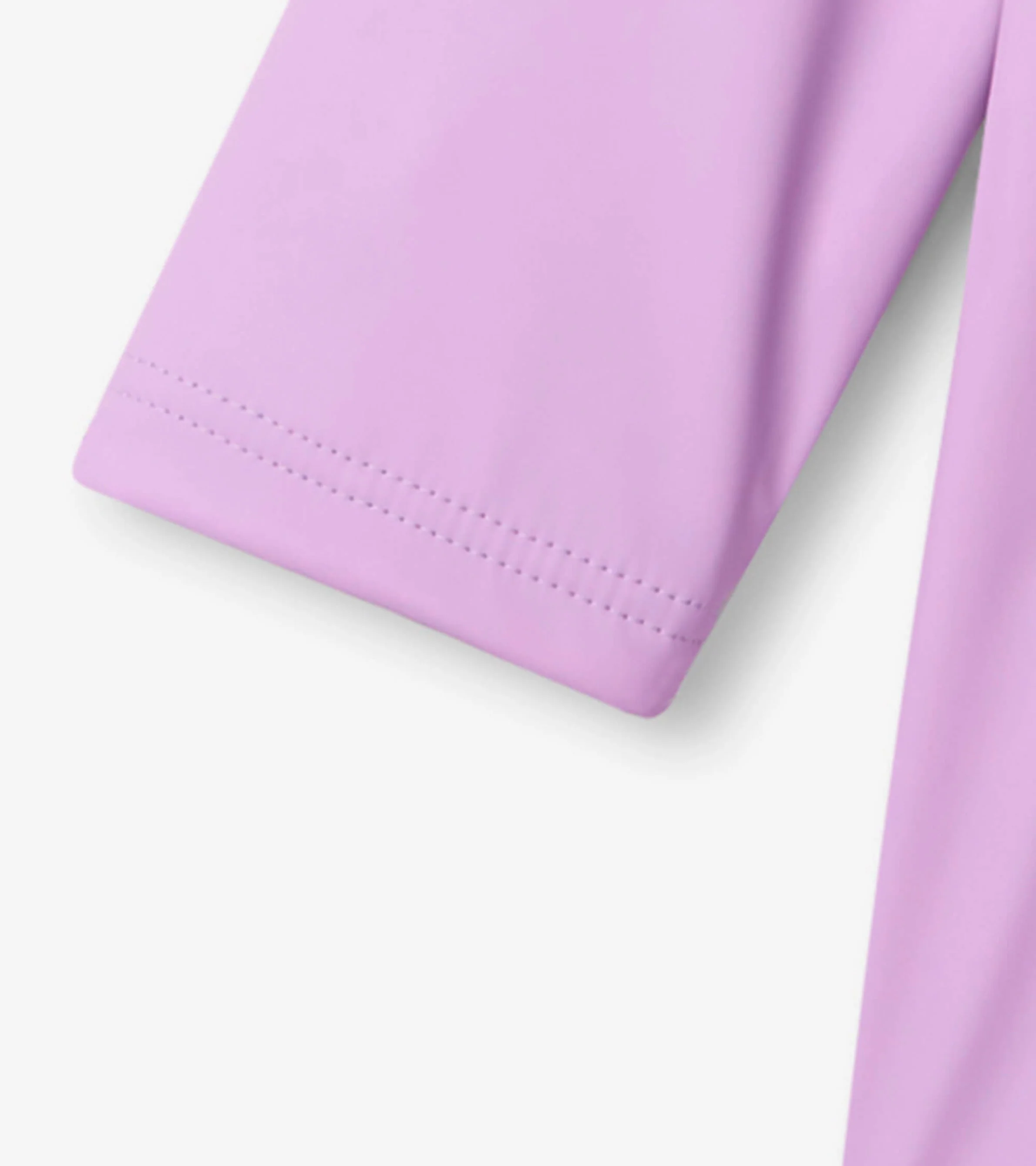 Girls Lilac Button-Up Rain Jacket - Image 7