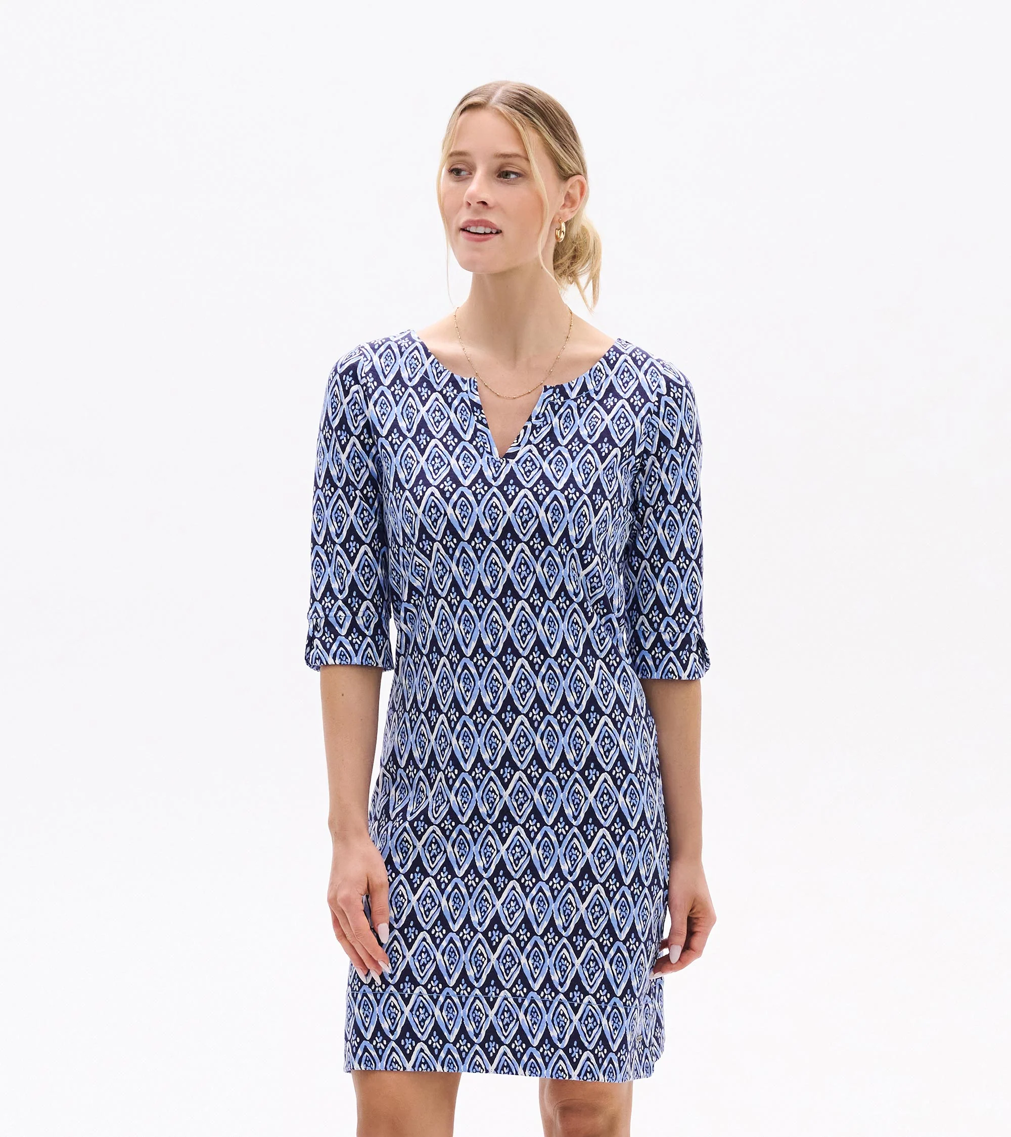 Lucy Dress - Painted Diamonds