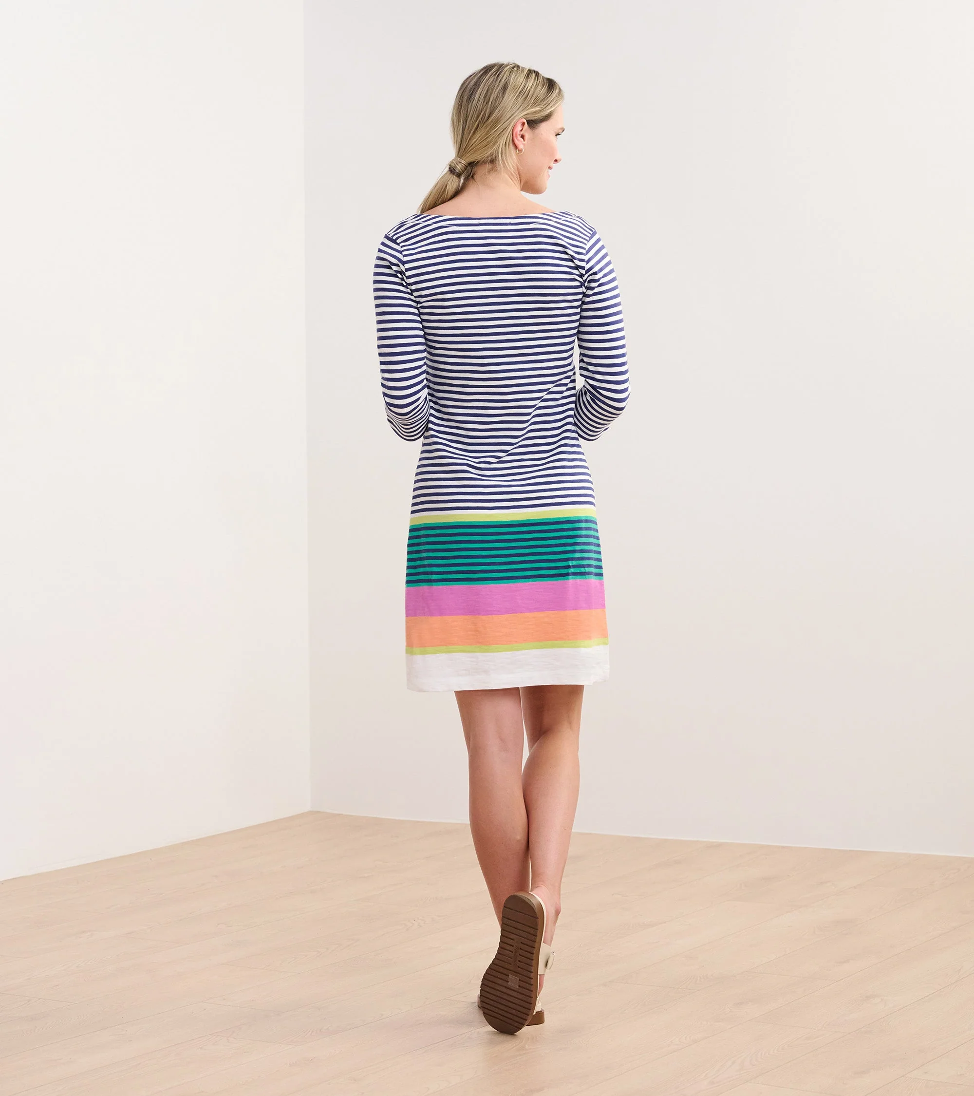 Lucy Dress - Seaside Stripes - Image 3