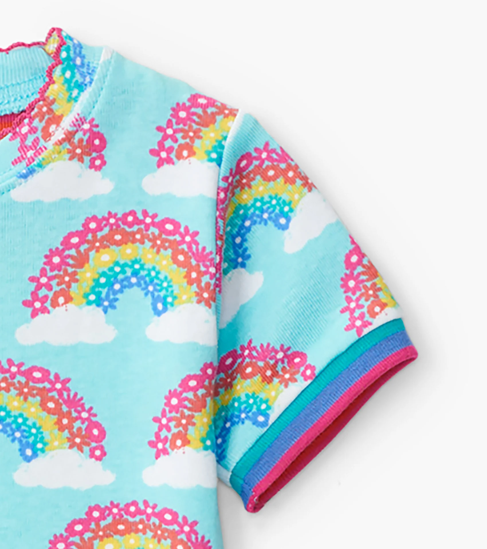 Magical Rainbows Organic Cotton Short Pajama Set - Image 4