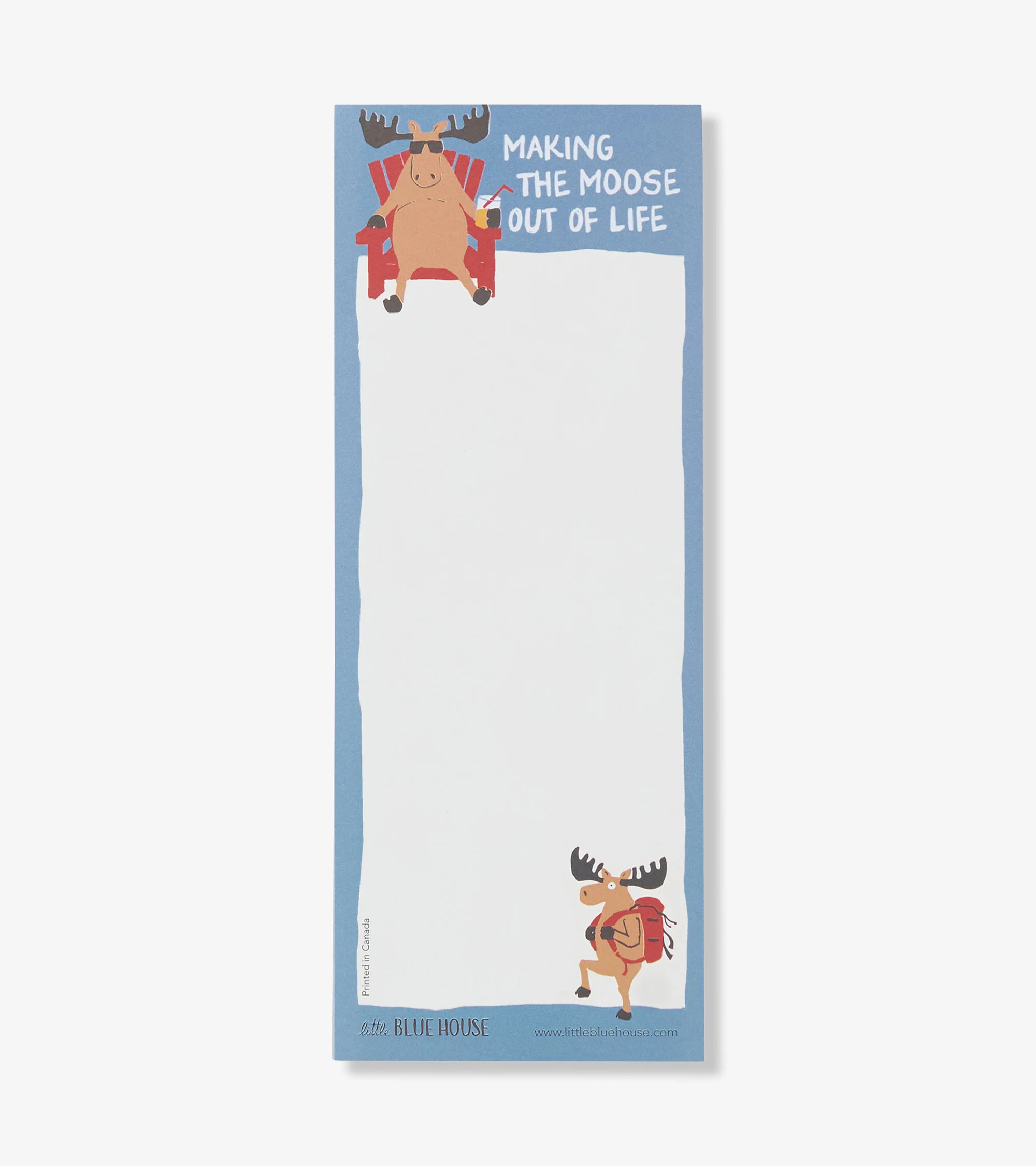 Making The Moose Magnetic Notepad