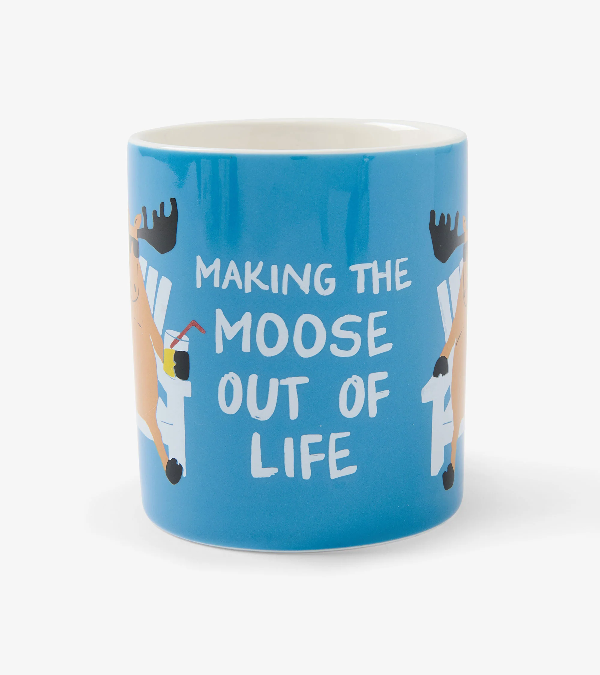 Making The Moose Out Of Life Ceramic Mug - Image 2