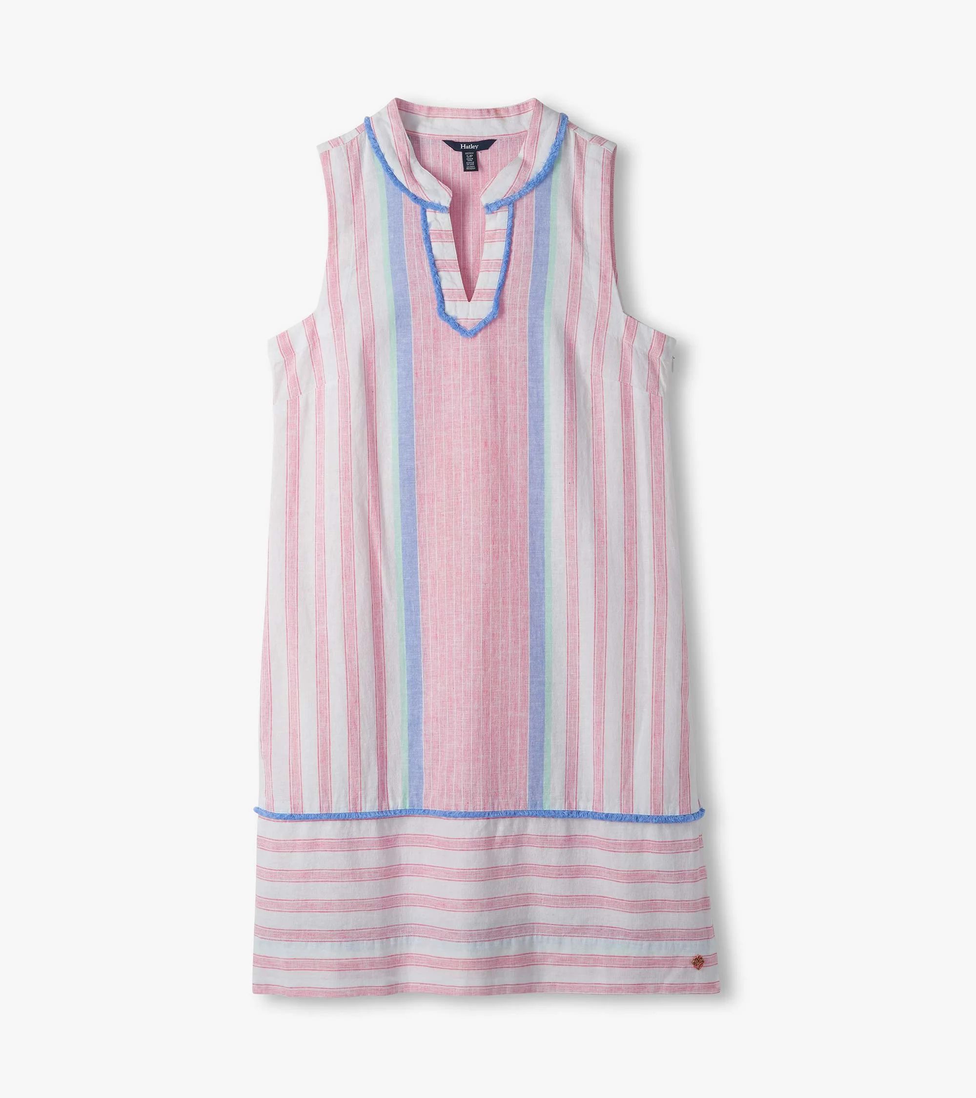 Marin Dress - Gradient Pink Stripes - Image 2