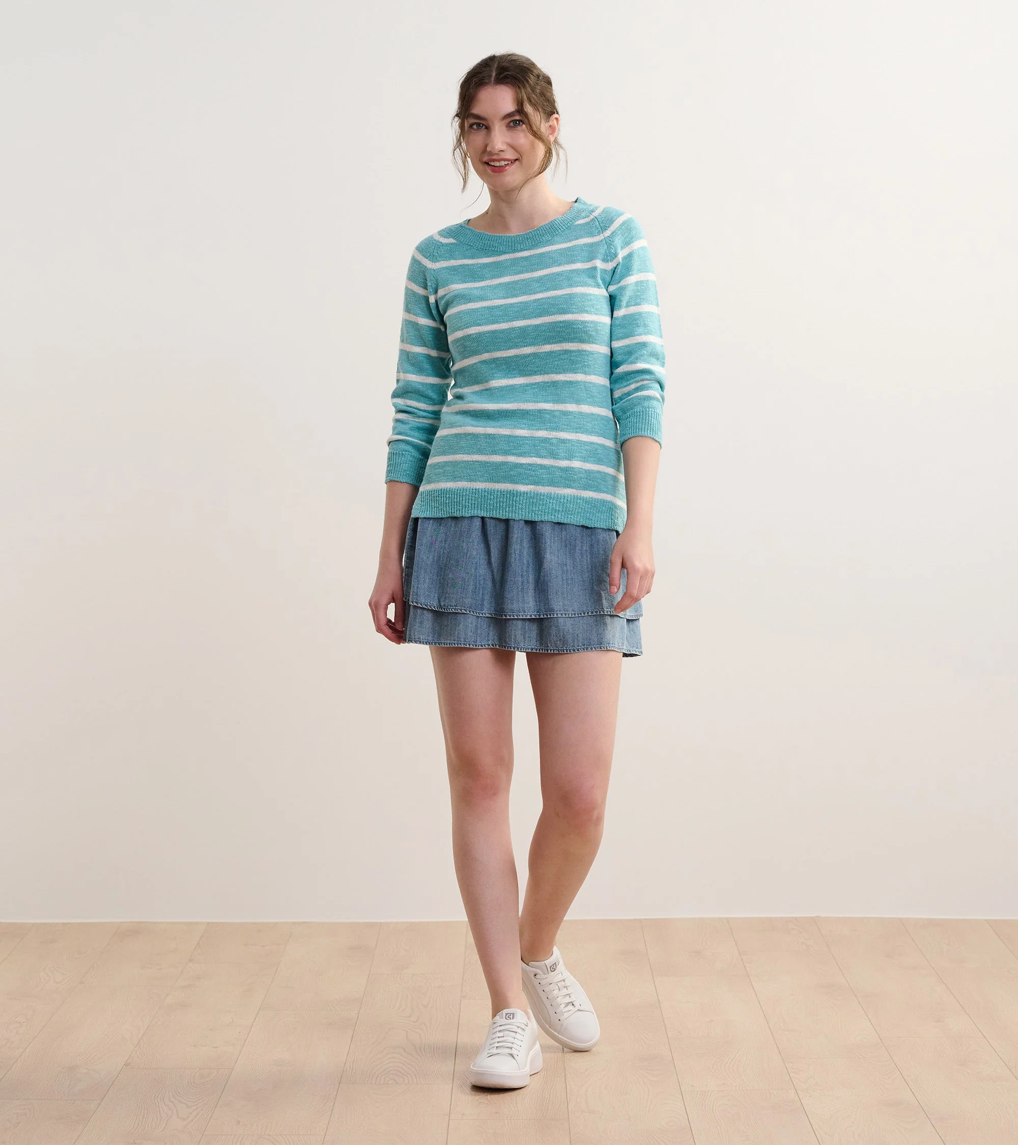Mariner Sweater - Aruba Blue Stripes - Image 3
