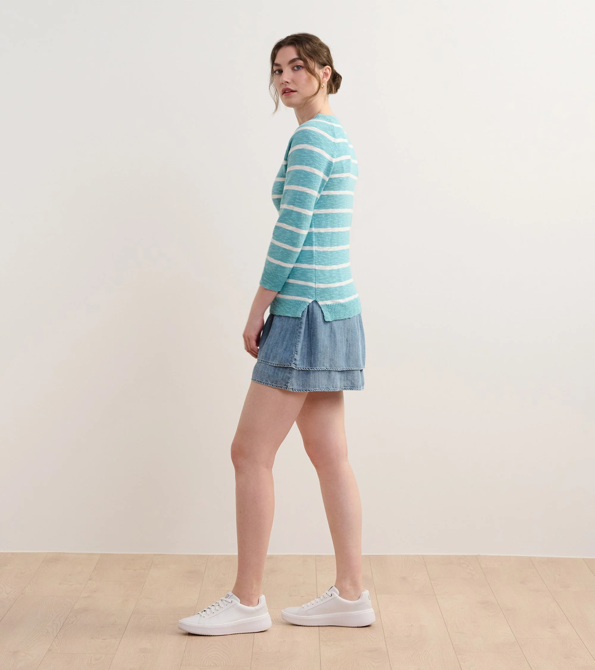 Mariner Sweater - Aruba Blue Stripes - Image 4