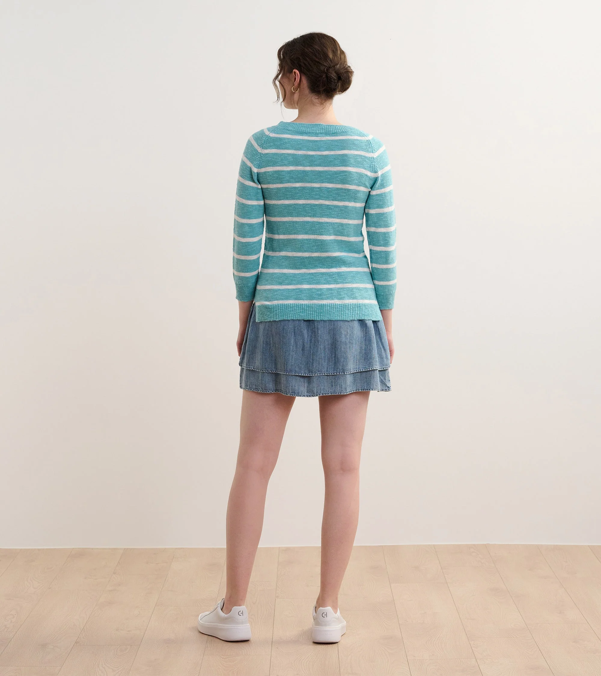 Mariner Sweater - Aruba Blue Stripes - Image 5