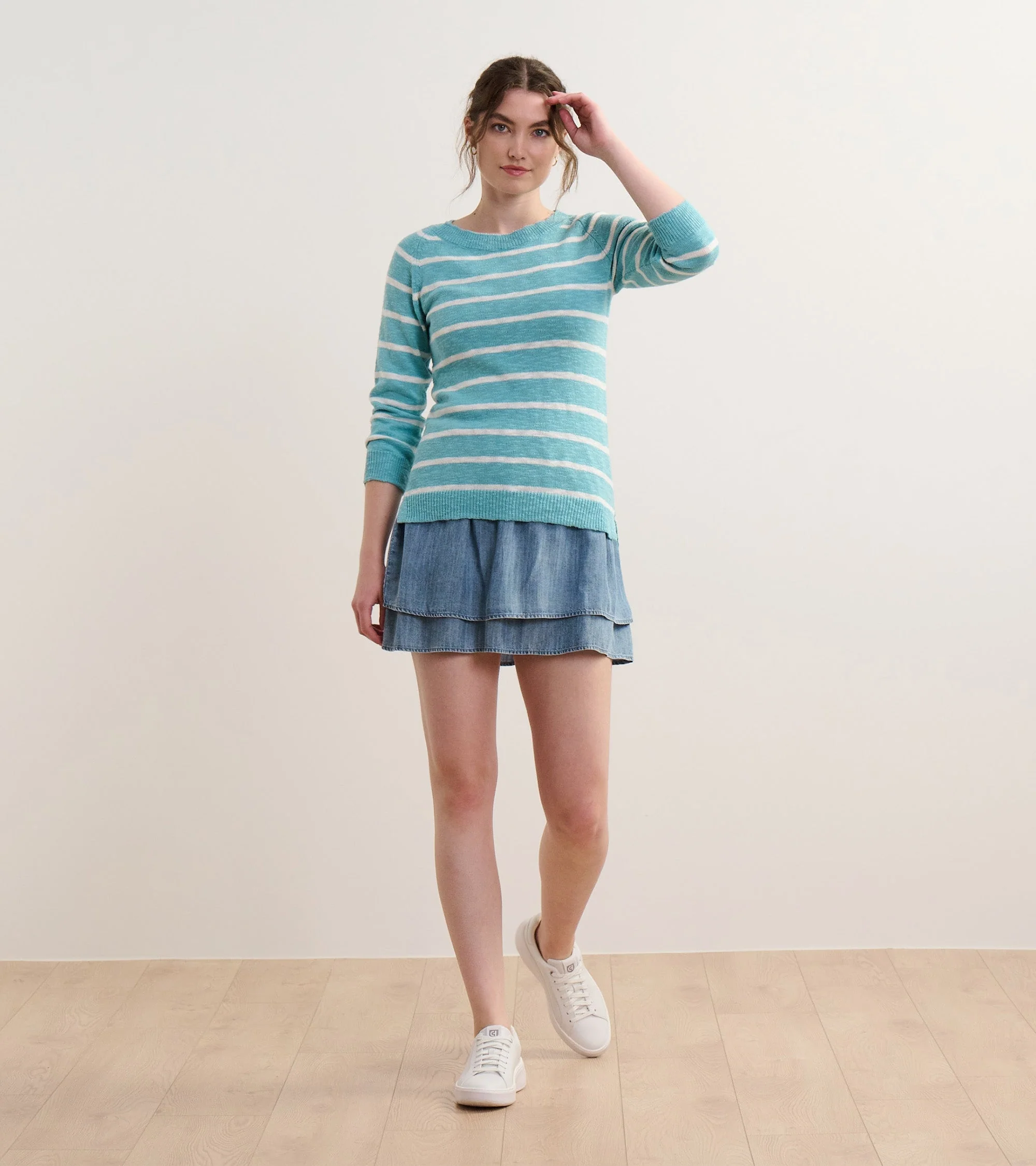 Mariner Sweater - Aruba Blue Stripes - Image 6