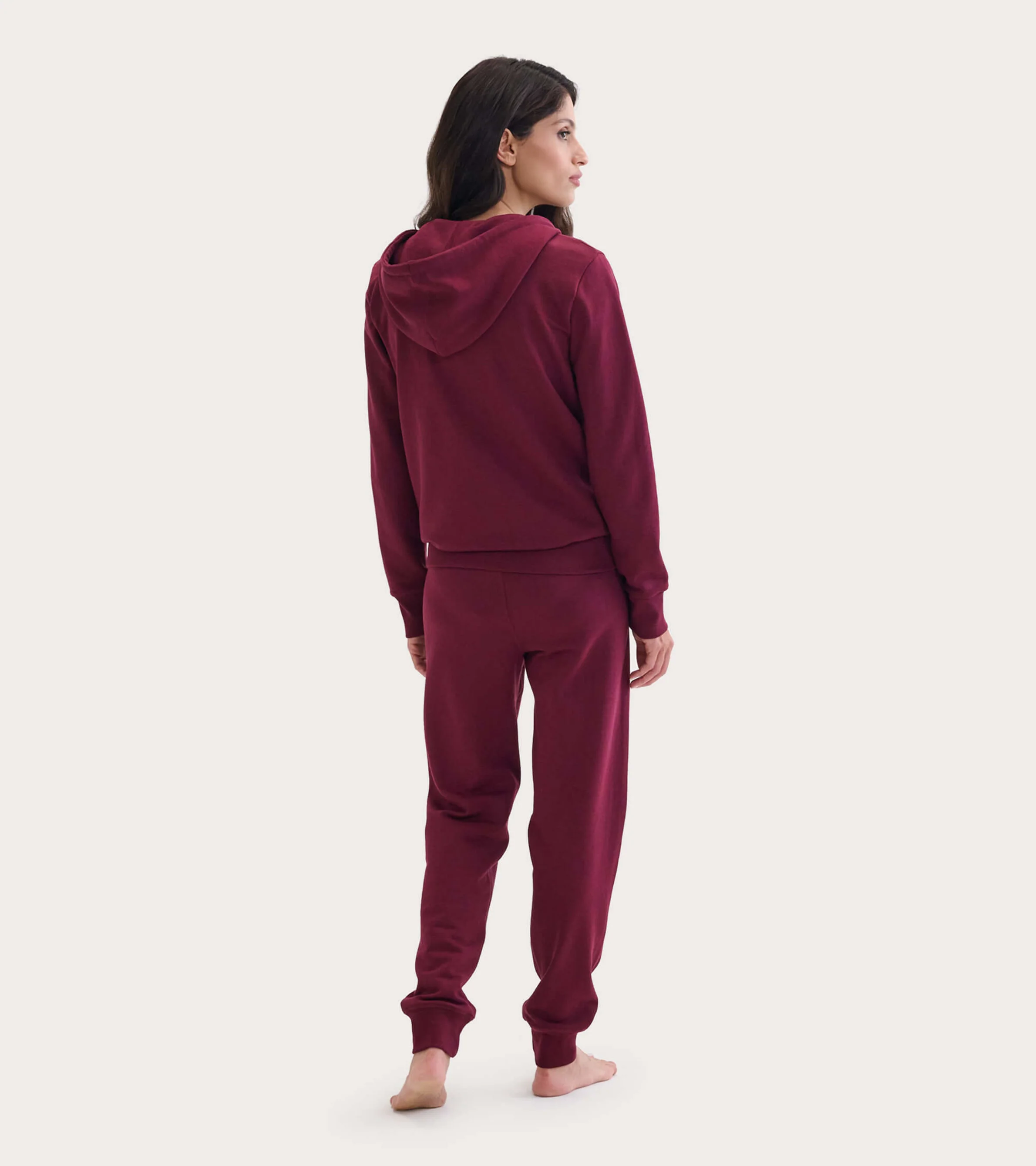 Maroon Bear Heritage Women's Full Zip Hoodie - Image 4