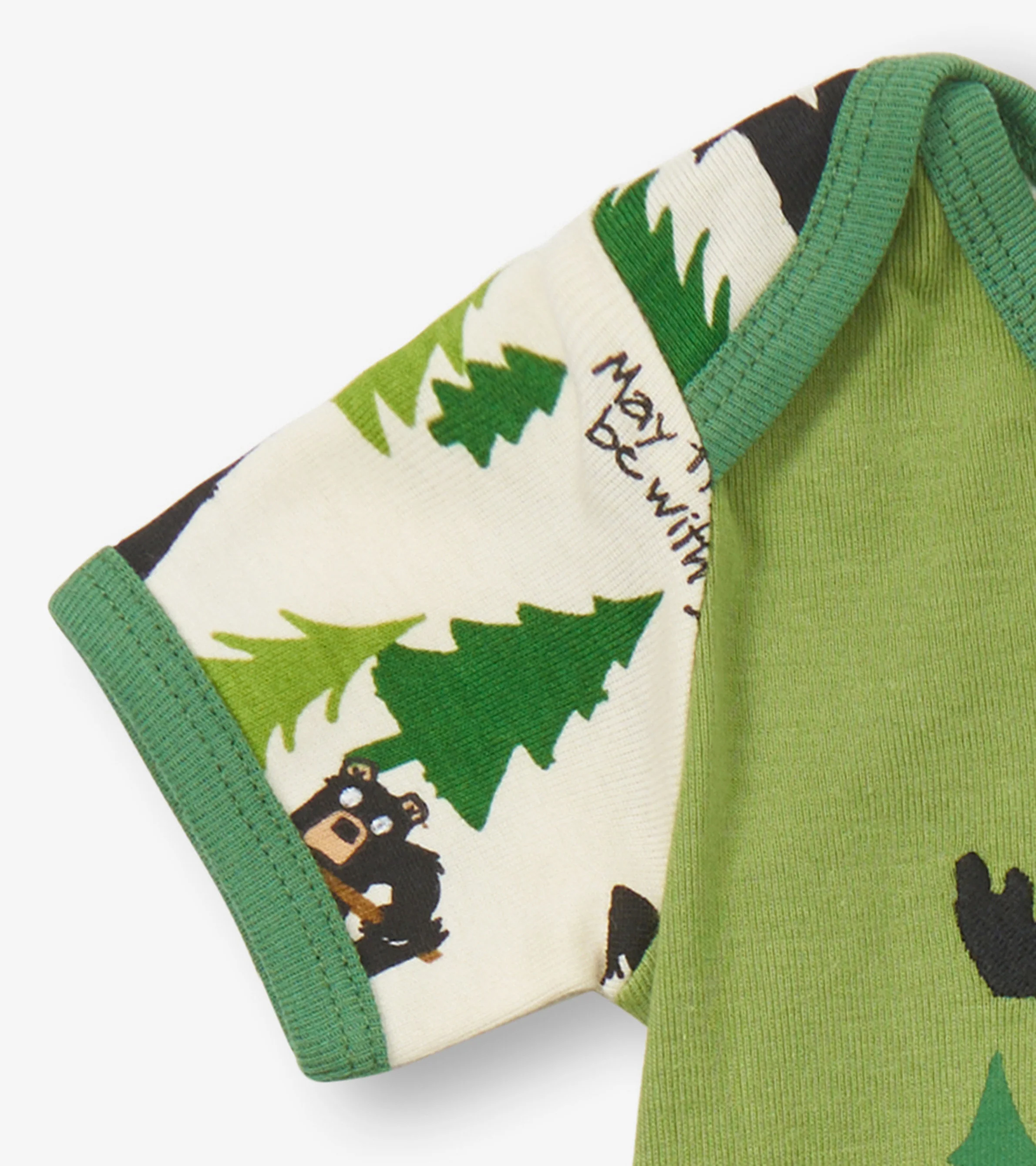 May The Forest Be With You Baby Bodysuit & Hat - Image 3