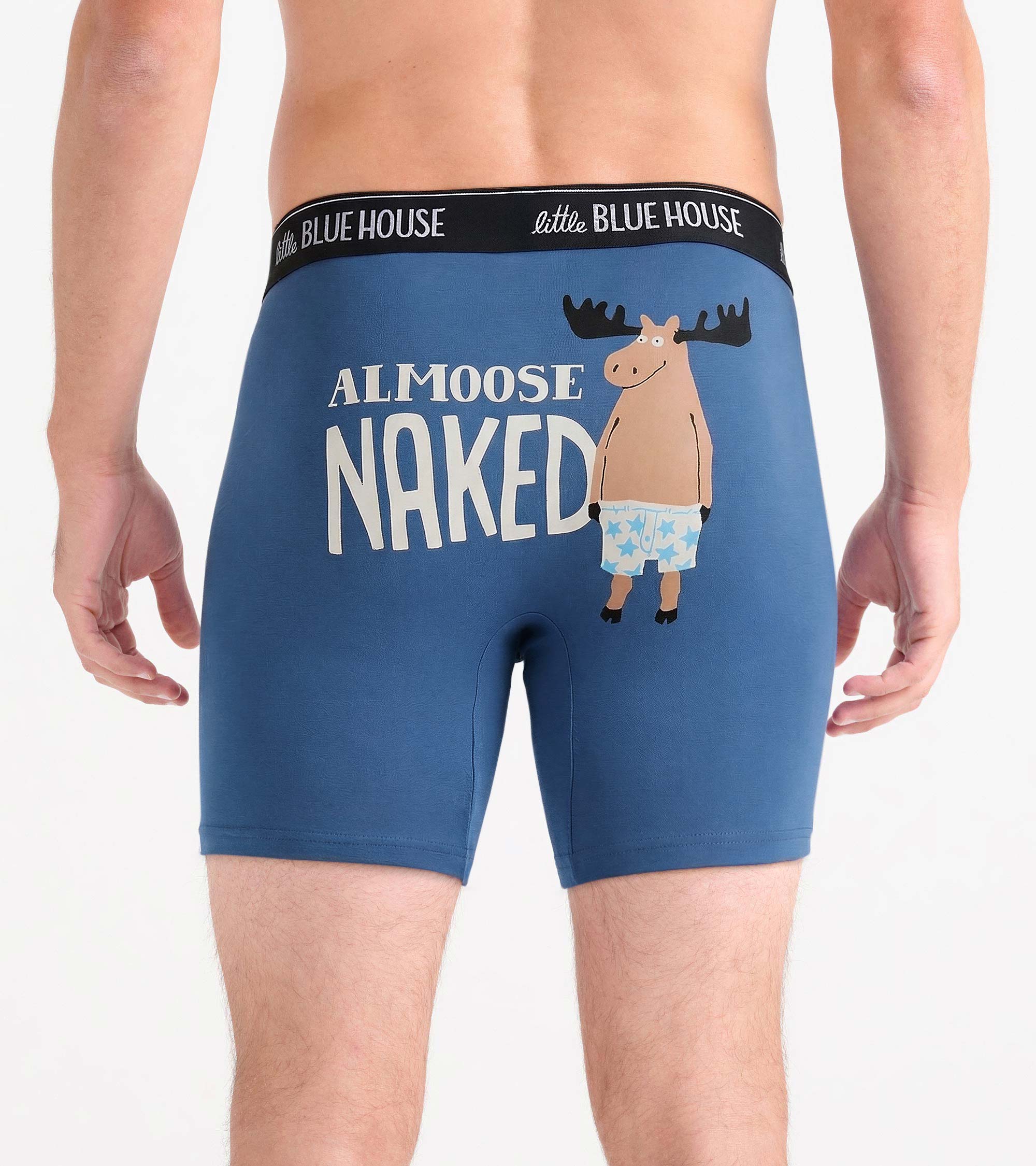 Men's Almoose Naked Boxer Brief