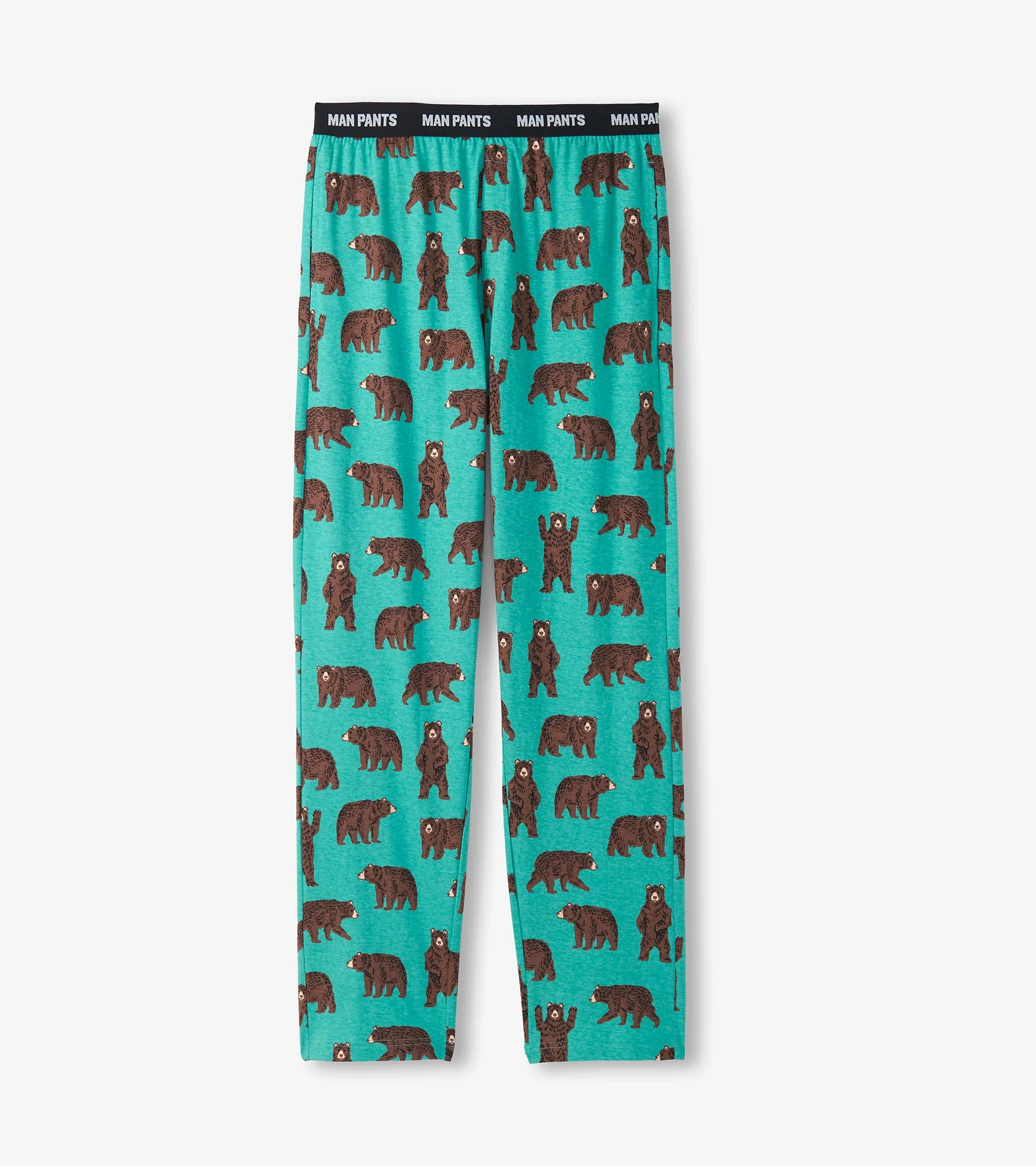 Men's Brown Bears Man Pants - Image 3