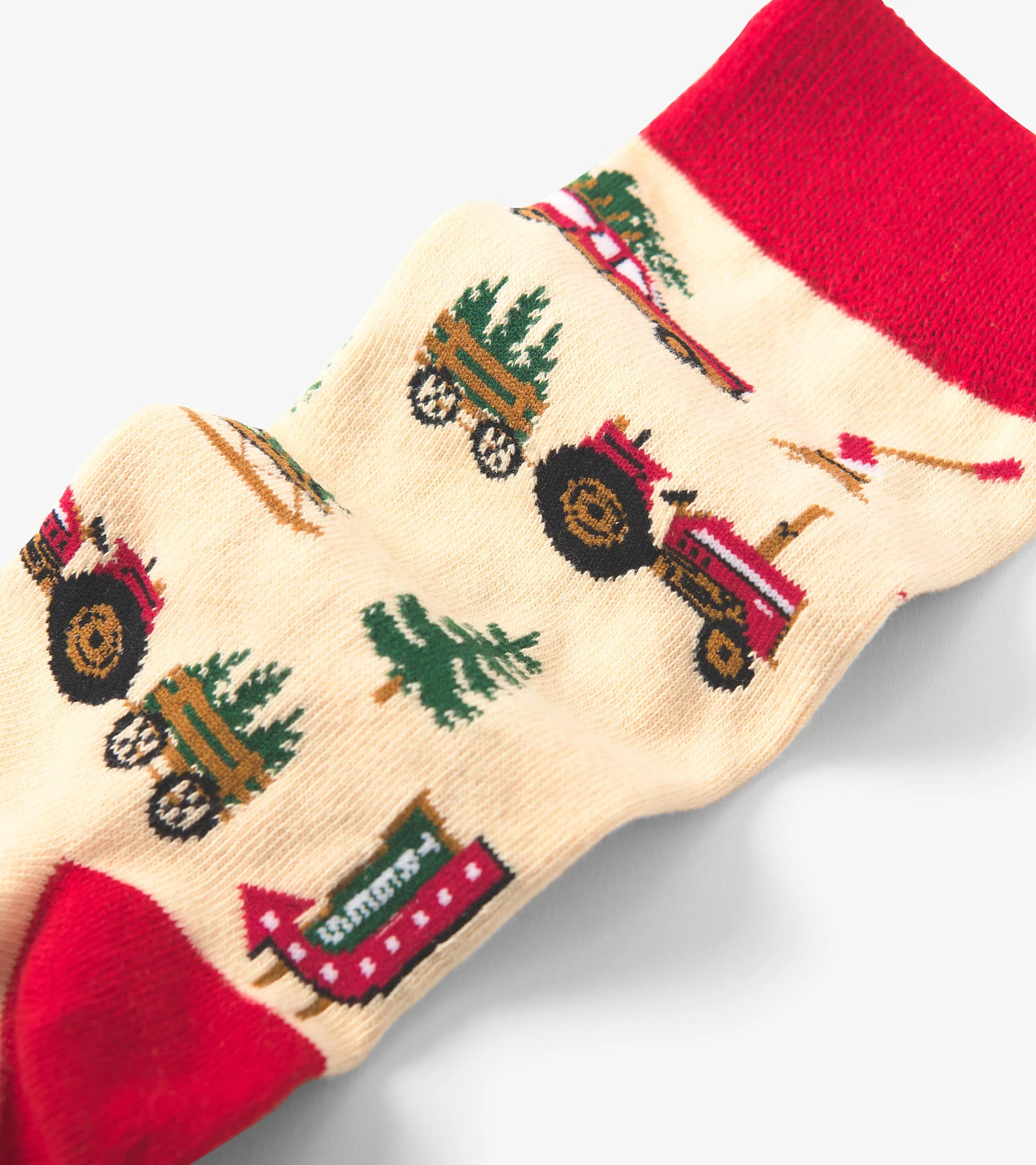 Men's Christmas Tree Farm Crew Socks - Image 4