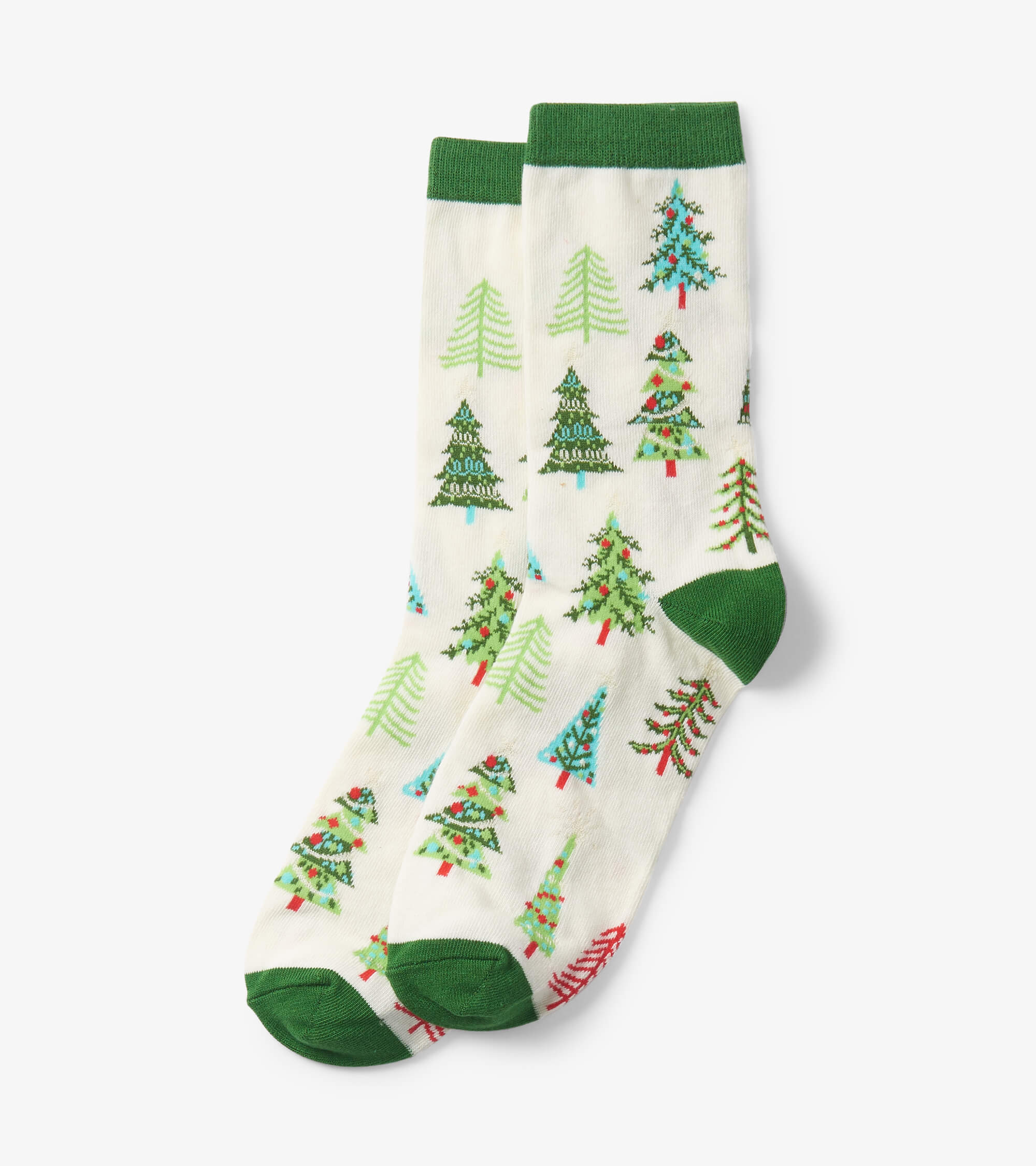 Men's Christmas Trees Crew Socks - Image 2