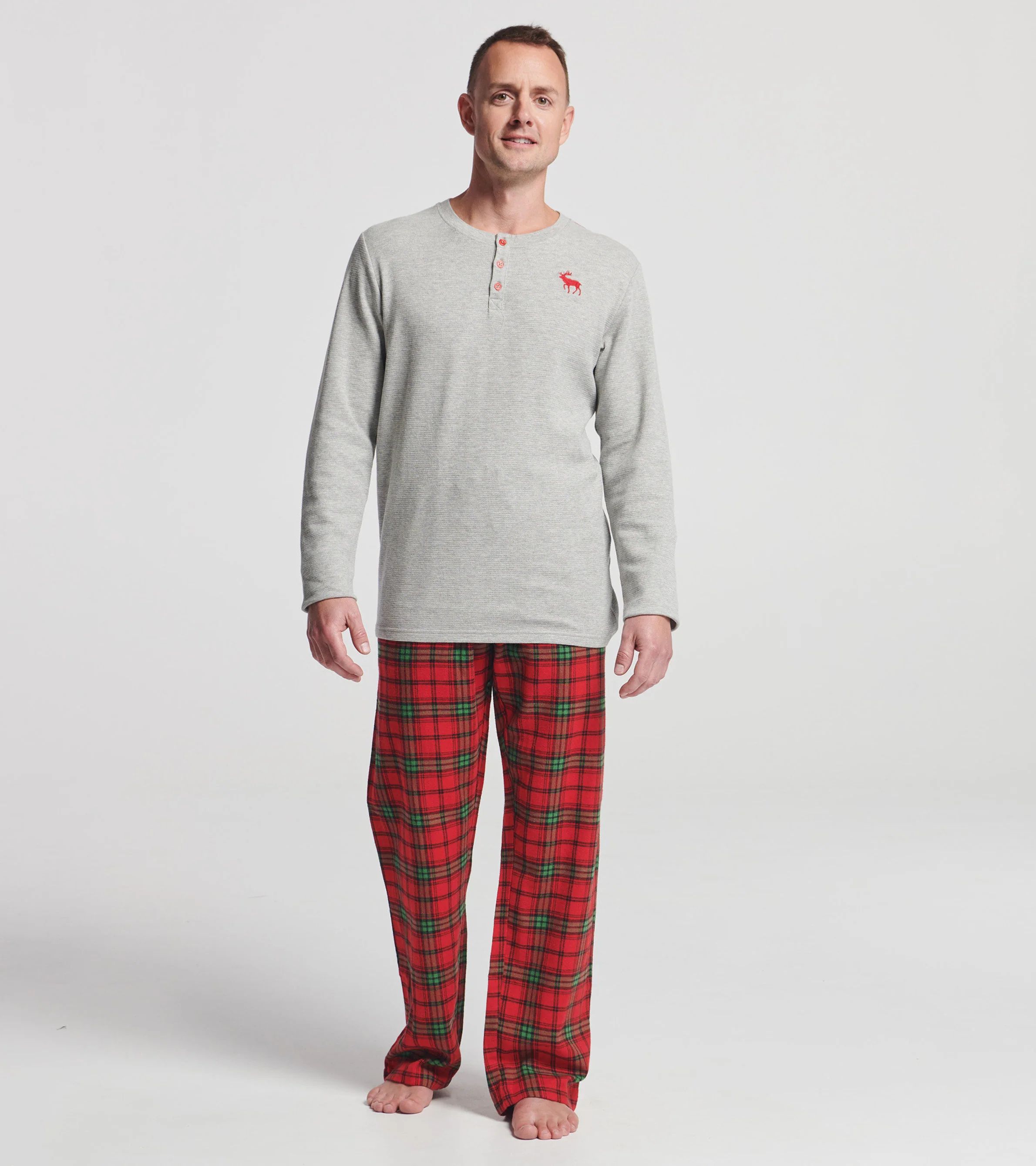 Men's Classic Holiday Plaid Flannel Pajama Pants - Image 4