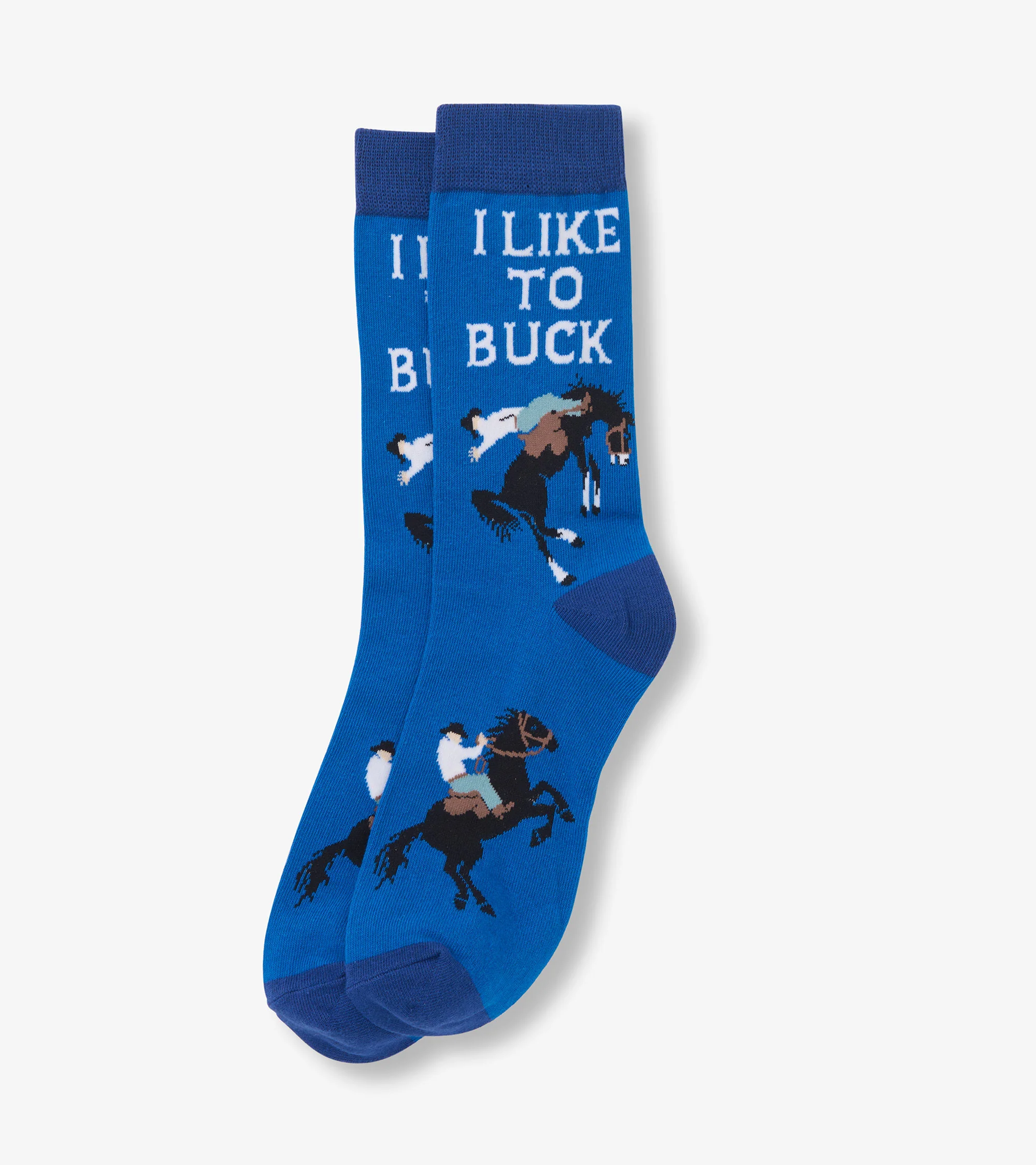 Men's I Like To Buck Crew Socks - Image 2