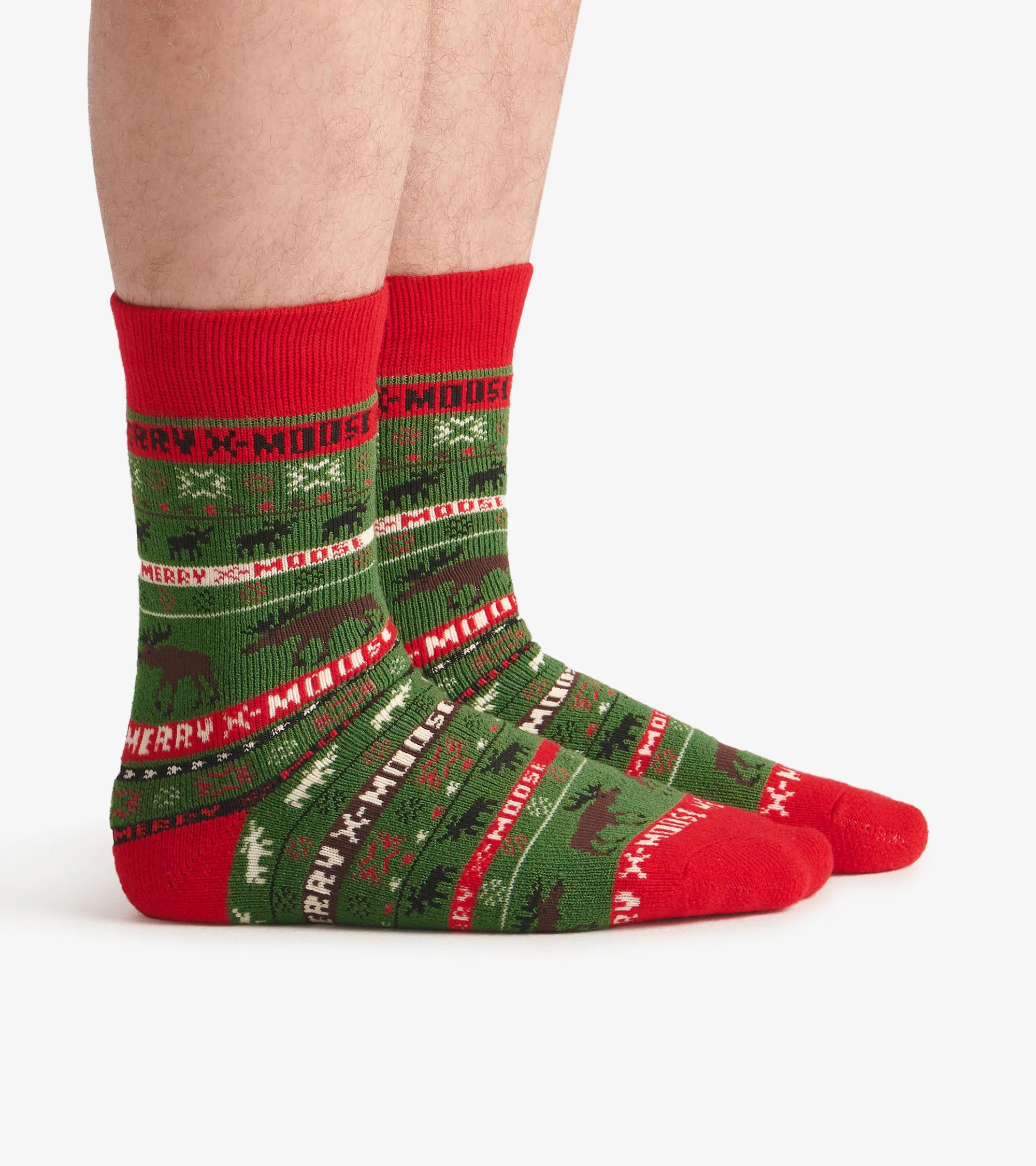 Men's Merry X-Moose Cozy Socks