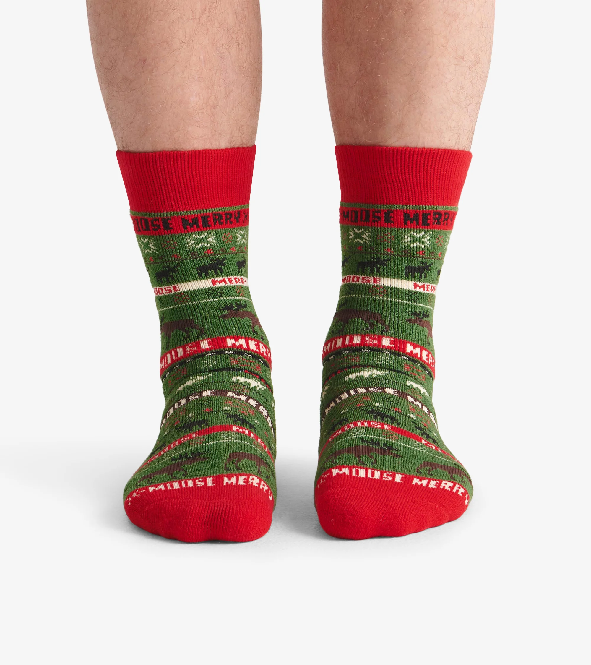 Men's Merry X-Moose Cozy Socks - Image 3