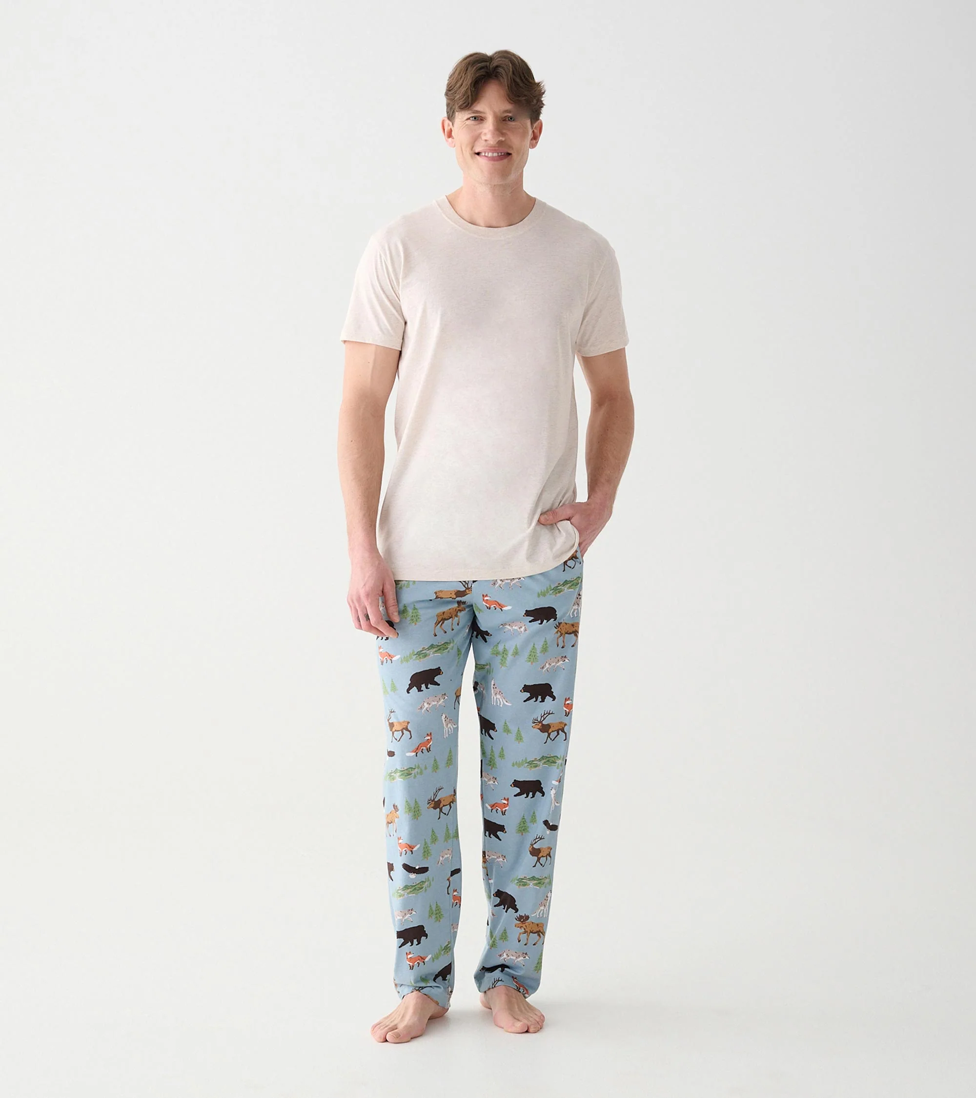 Men's Northern Wilderness Pajama Pants - Image 4