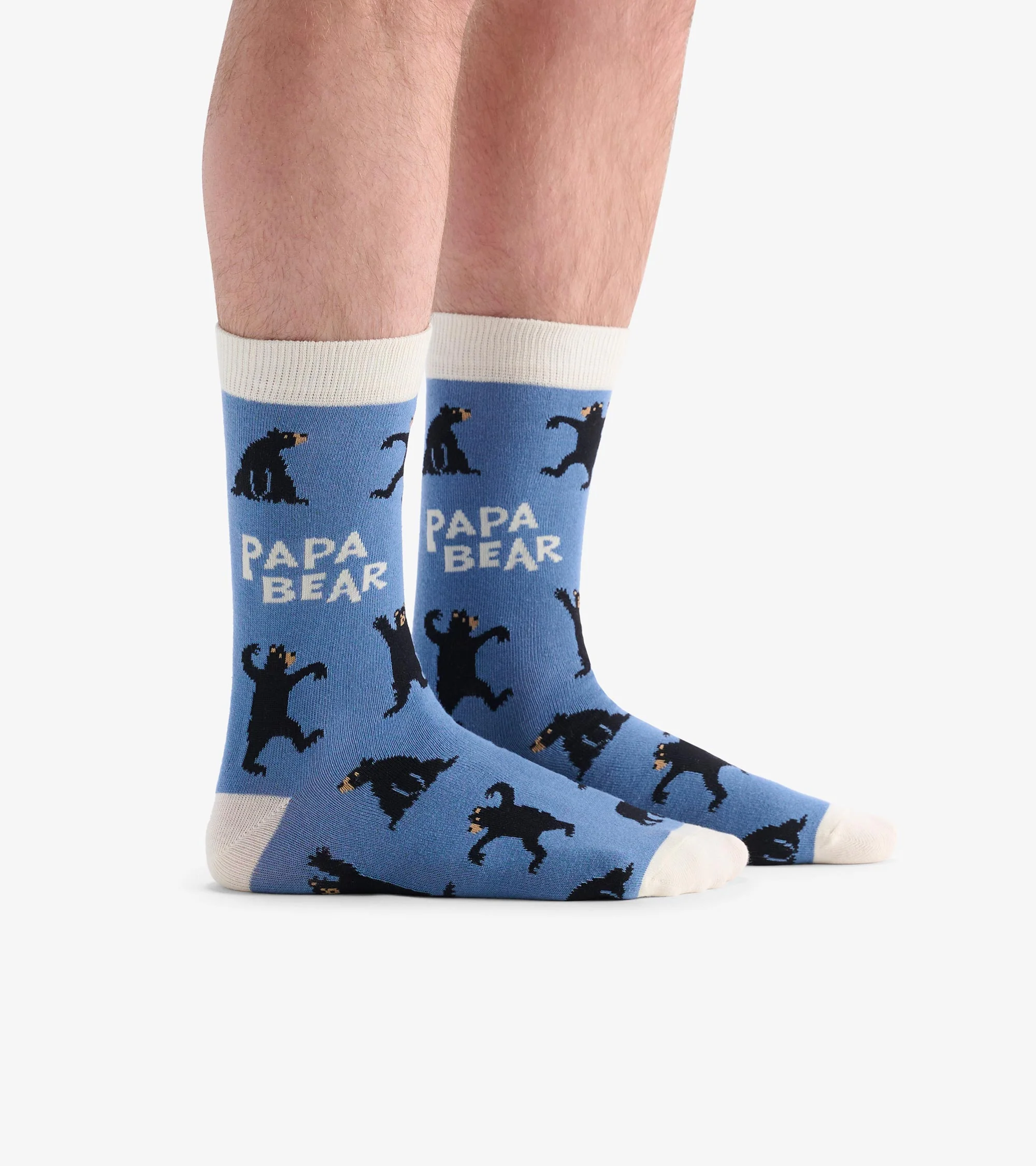 Men's Papa Bear Crew Socks - Image 3