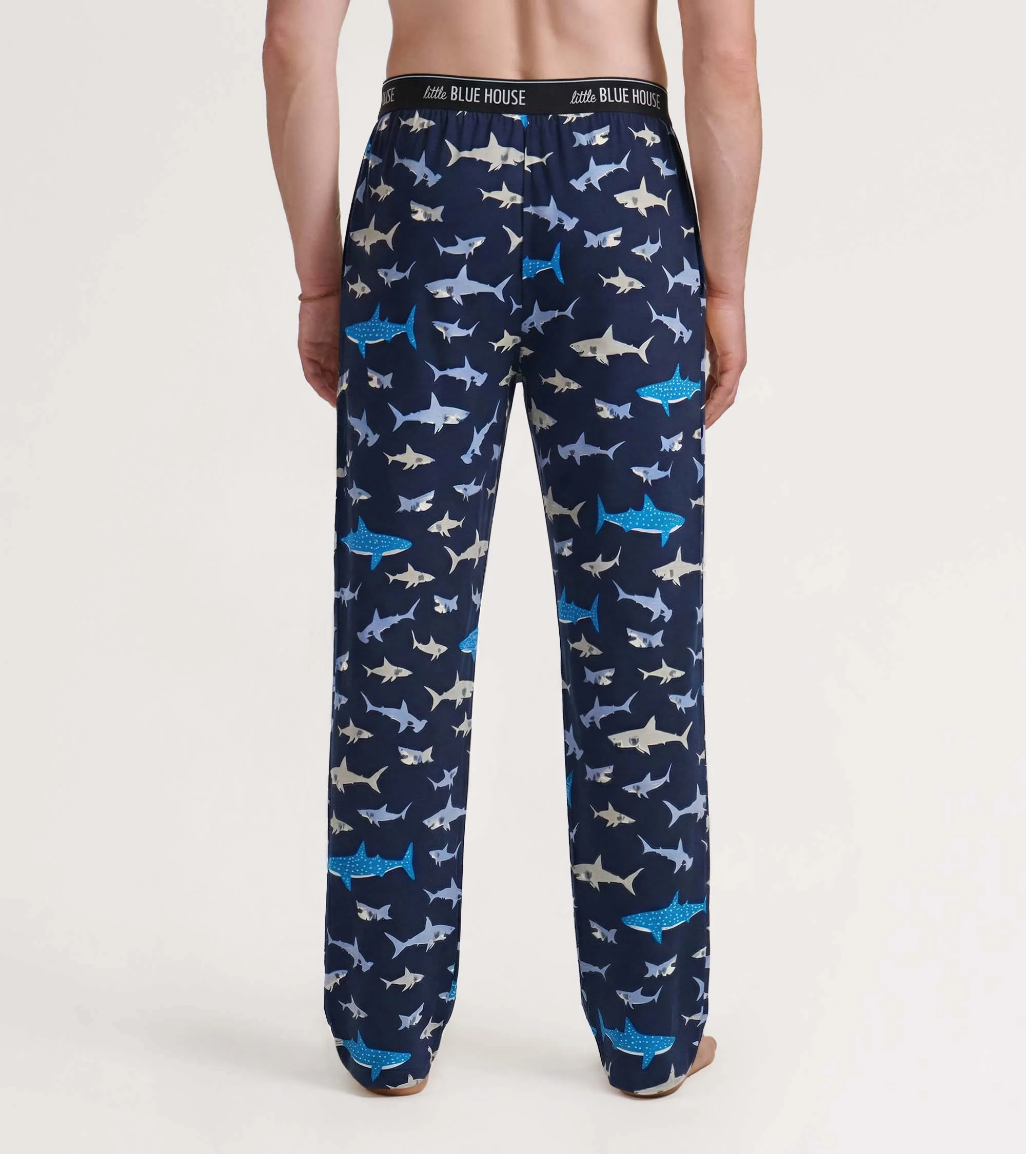 Men's Swimming Sharks Pajama Pants - Image 3