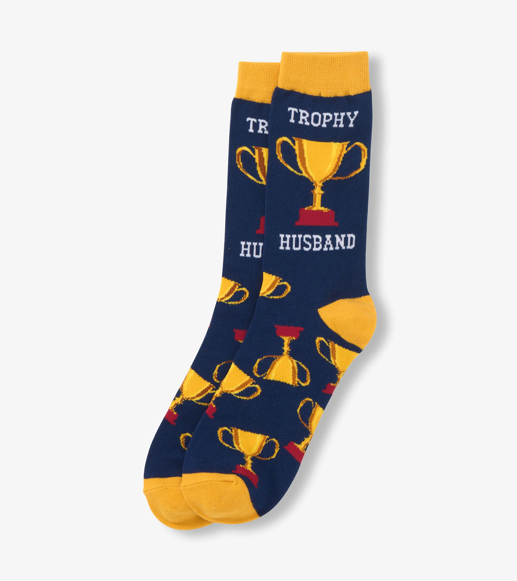 Men's Trophy Husband Crew Socks - Image 2
