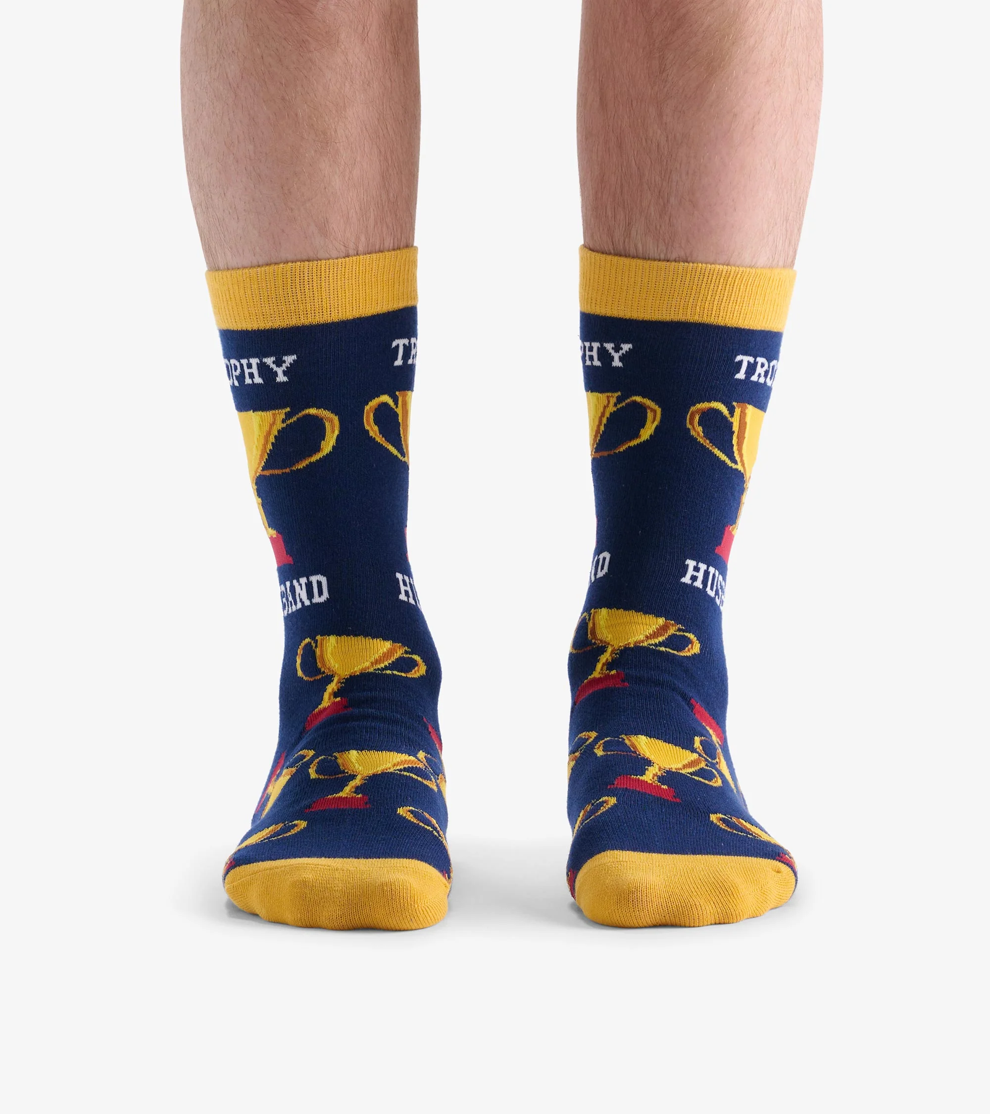 Men's Trophy Husband Crew Socks - Image 3