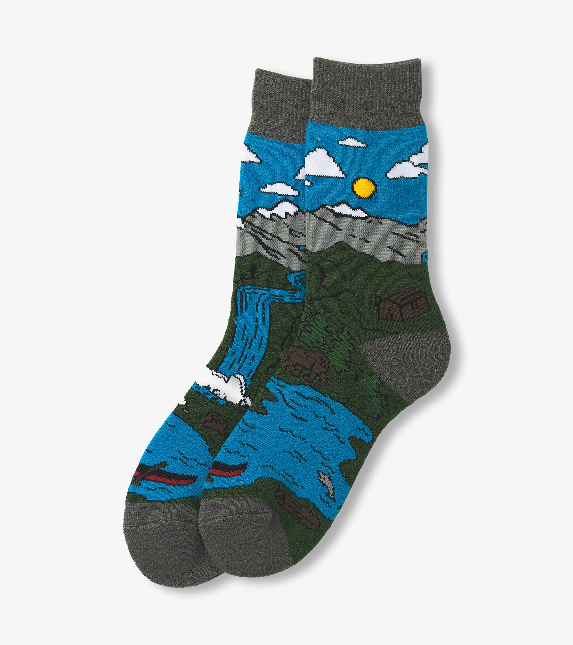 Men's Waterfall Cozy Socks - Image 2