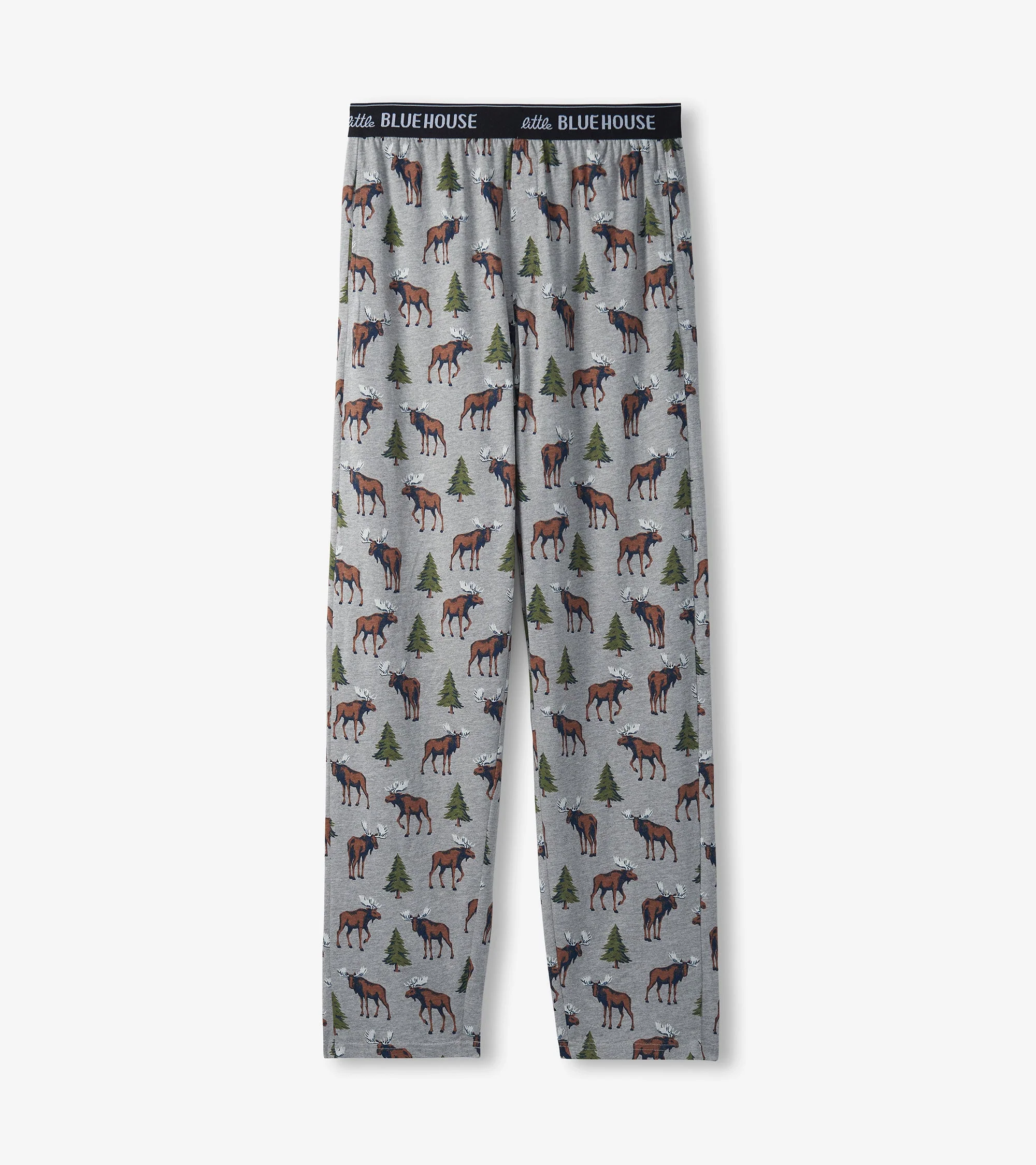 Men's Wild Moose Cotton Blend Pajama Pants - Image 2
