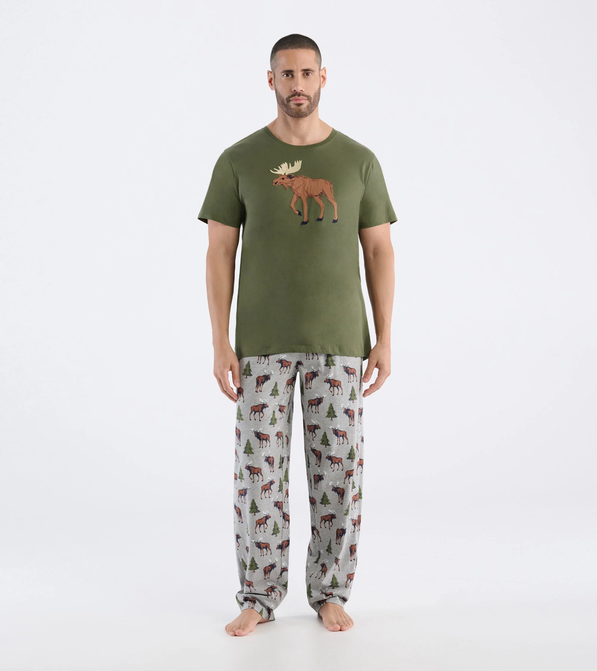 Men's Wild Moose T-Shirt - Image 3