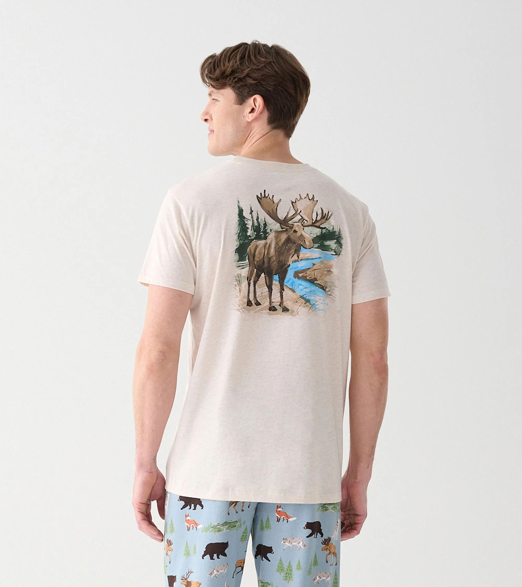Men's Wilderness Moose T-Shirt