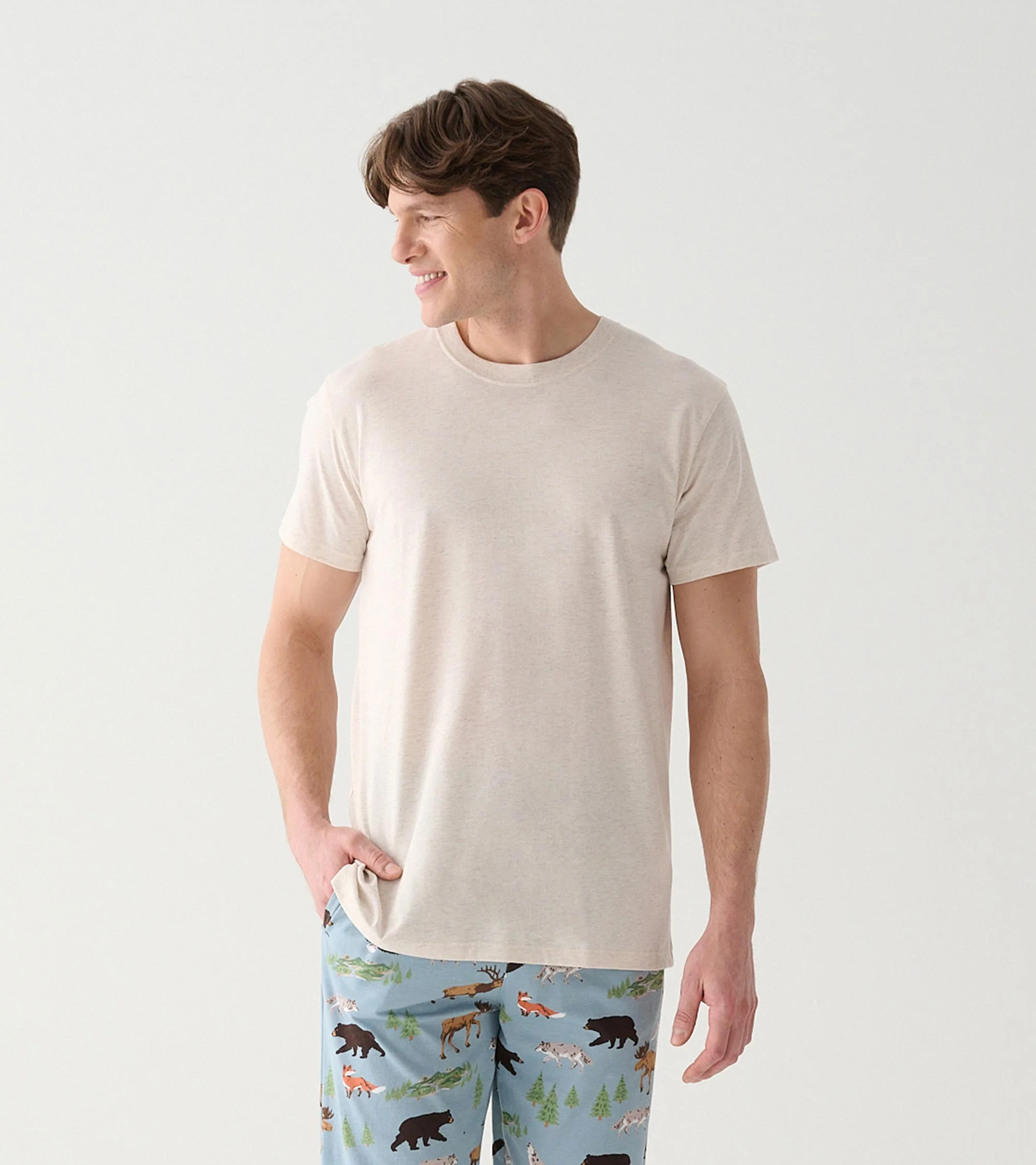 Men's Wilderness Moose T-Shirt - Image 2