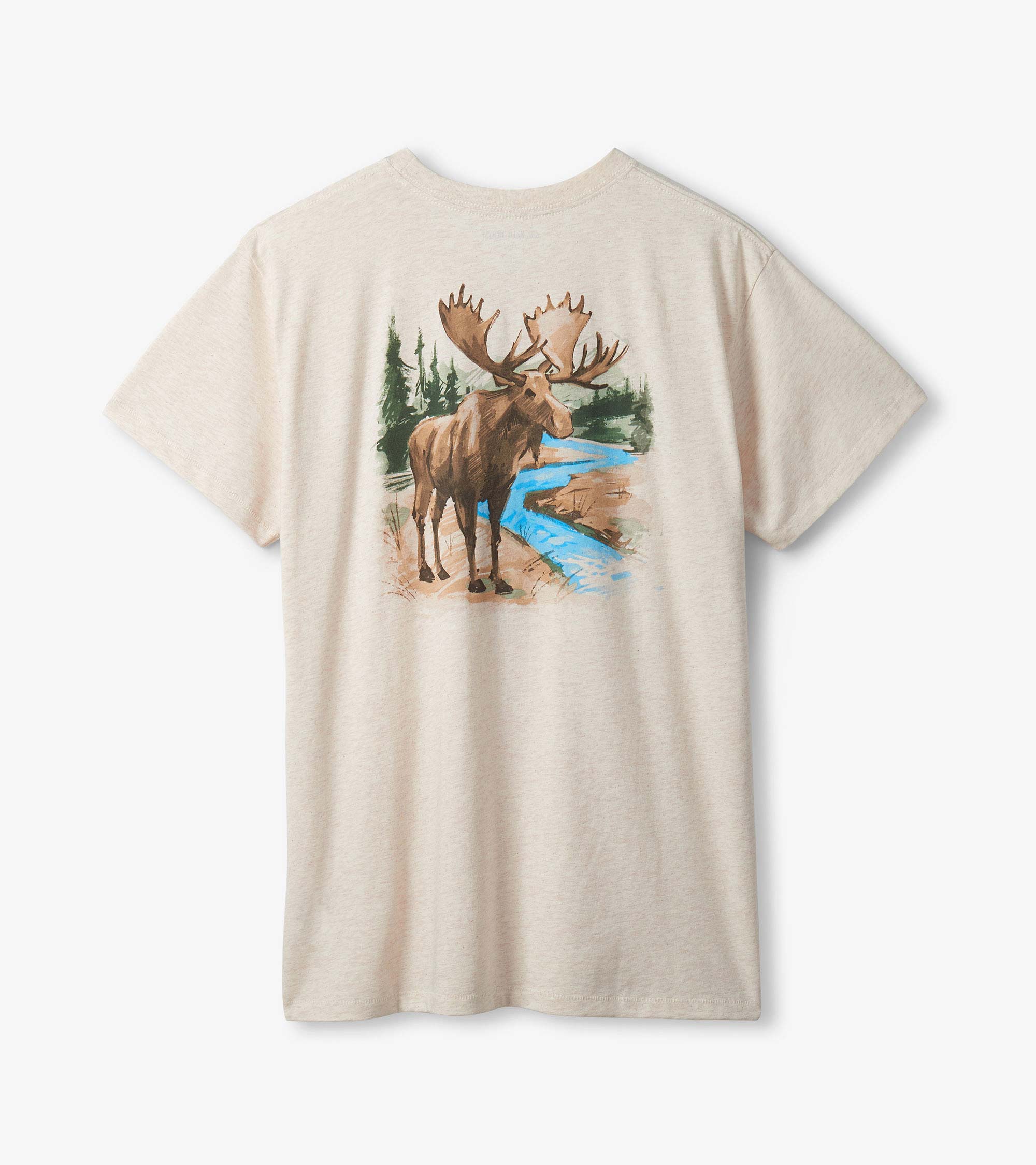 Men's Wilderness Moose T-Shirt - Image 3