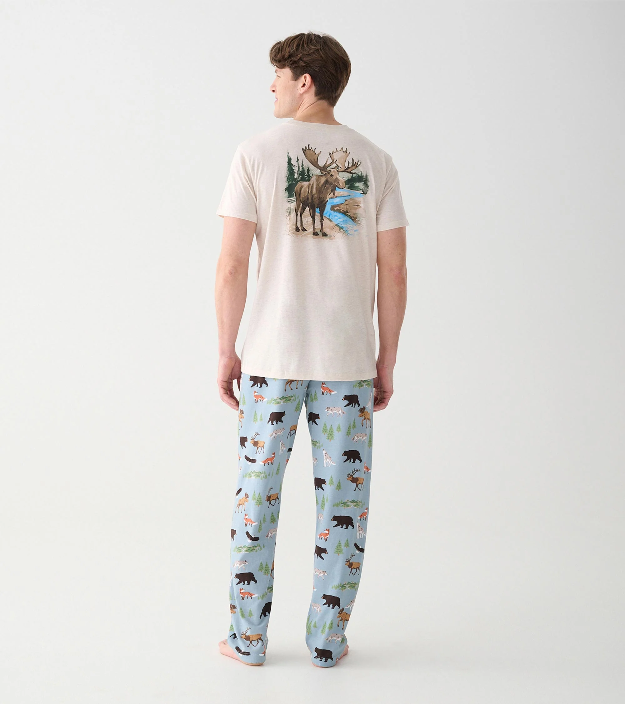 Men's Wilderness Moose T-Shirt - Image 5