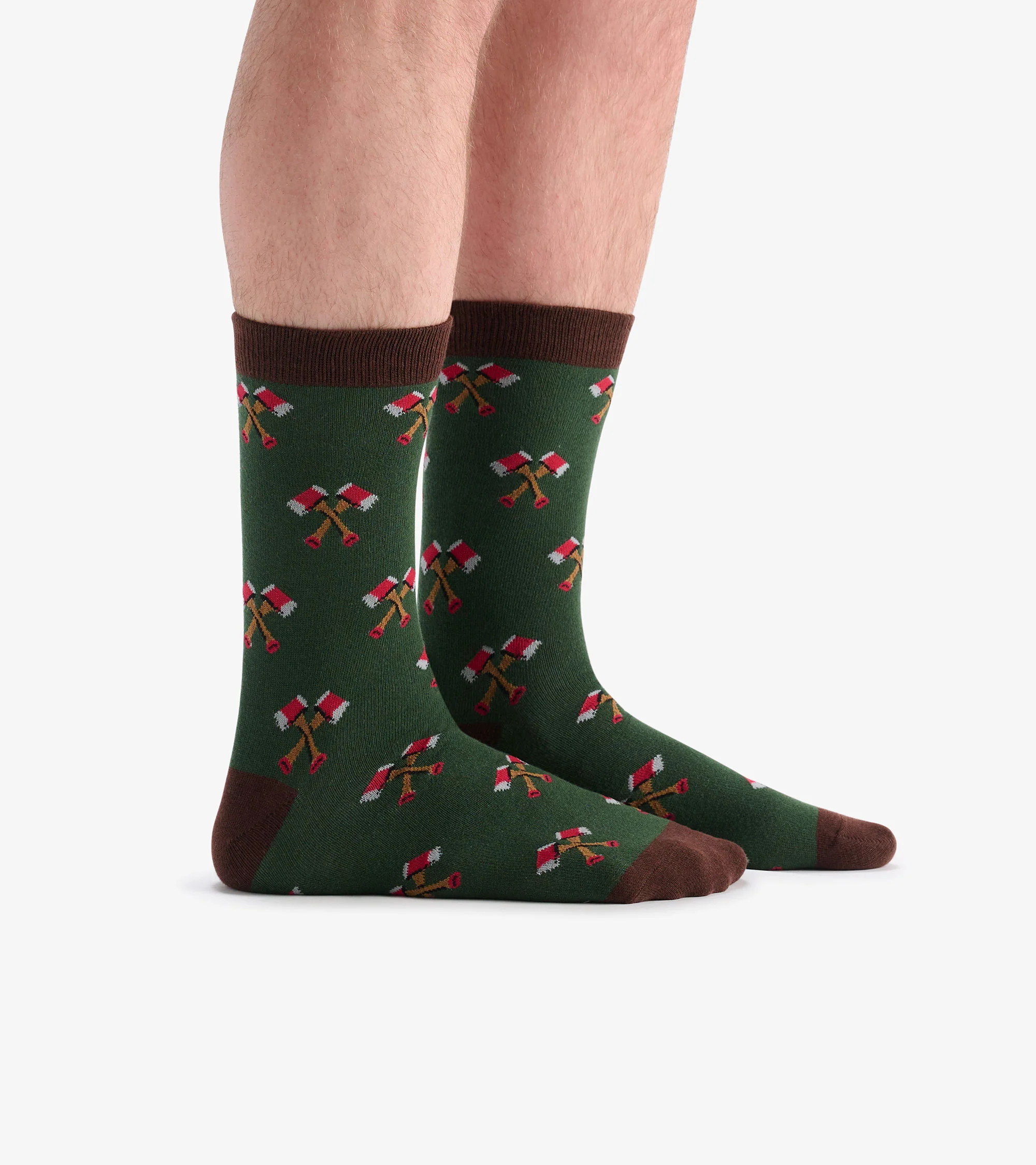 Men's Woodcutters Ale Beer Can Socks - Image 3